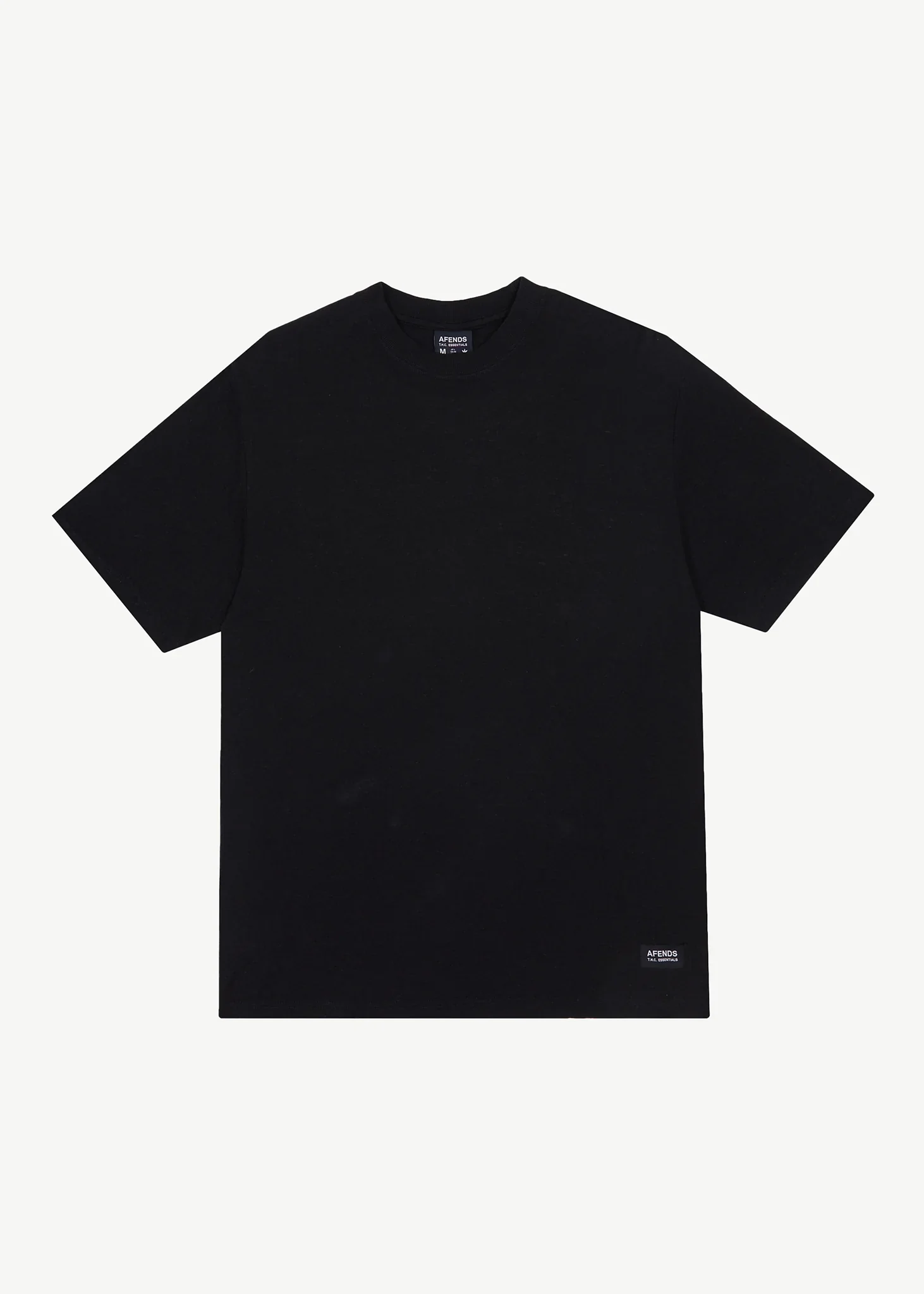 AFENDS Mens Classic Retro Tee in Black - Image 3