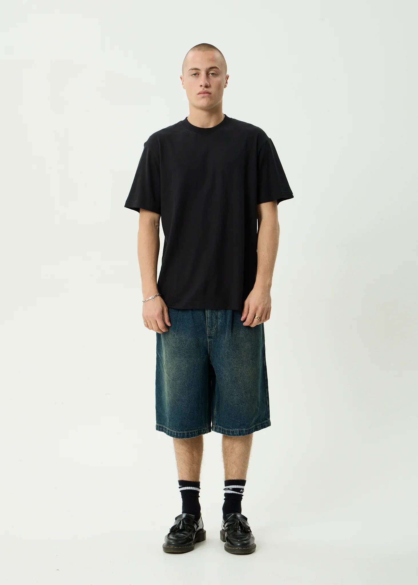 AFENDS Mens Classic Retro Tee in Black - Image 7