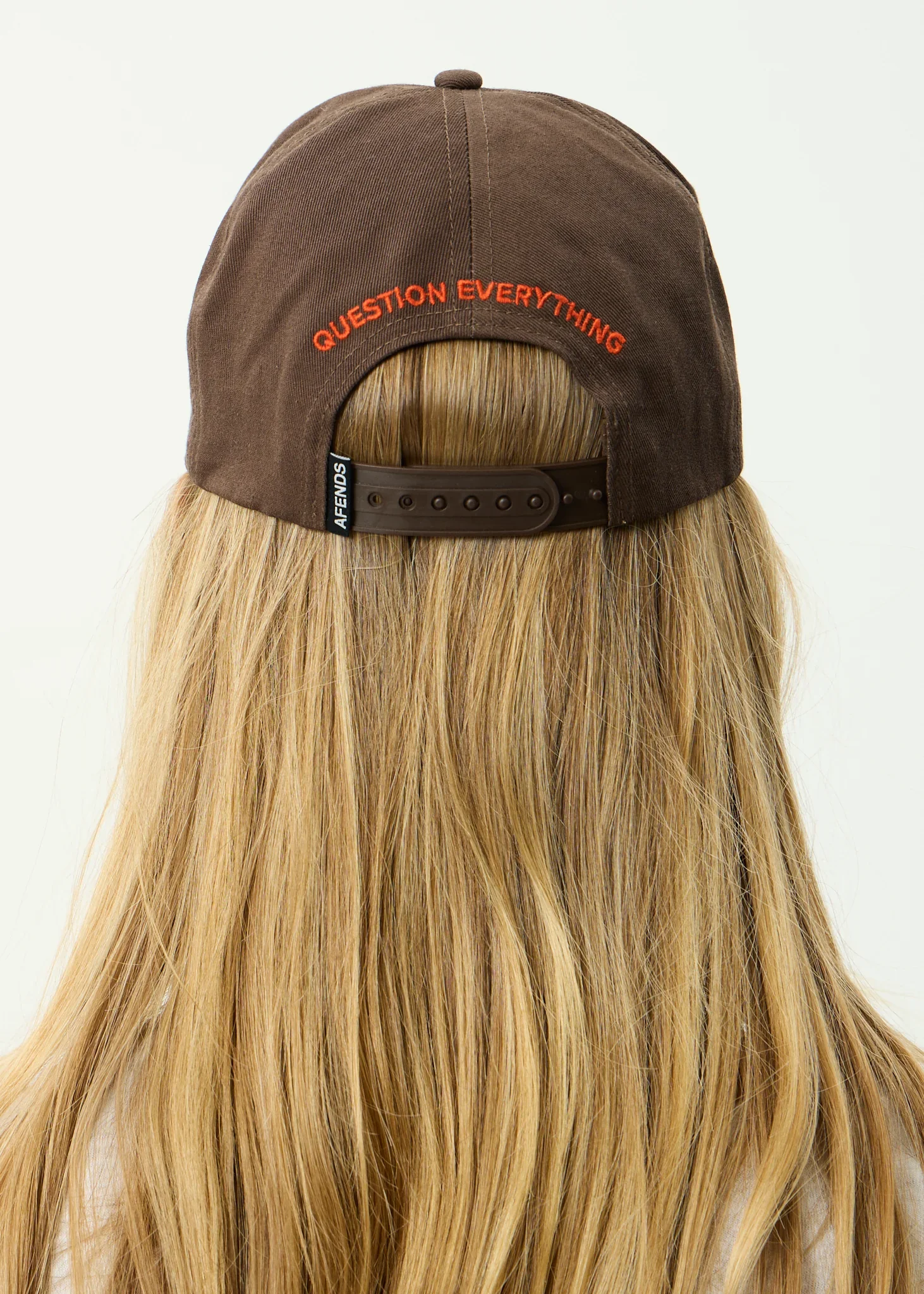 AFENDS Rocked - Five Panel Cap - Coffee - Image 10