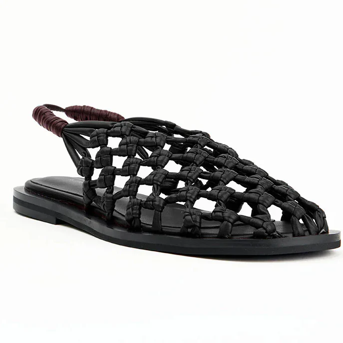 ALIAS MAE Womens Elki Sandal in Black - Image 5