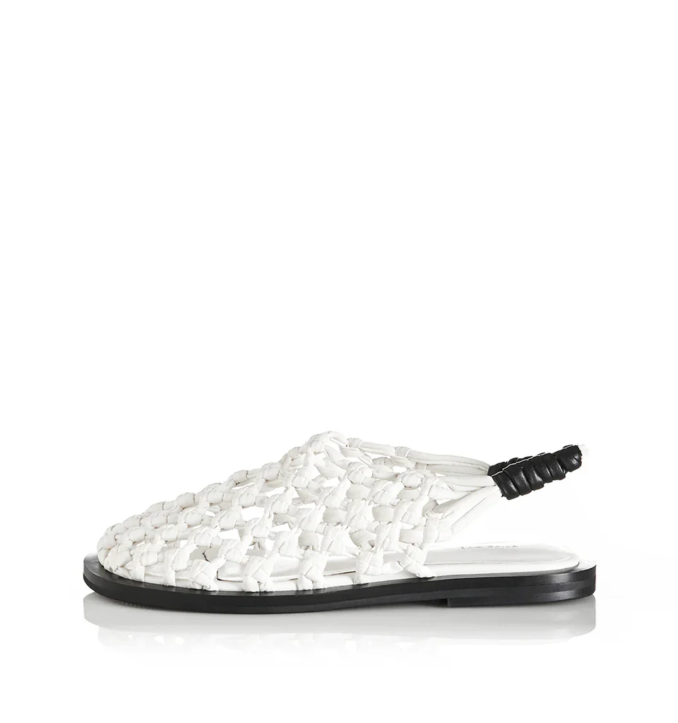 ALIAS MAE Womens Elki Sandal in Ivory - Image 2