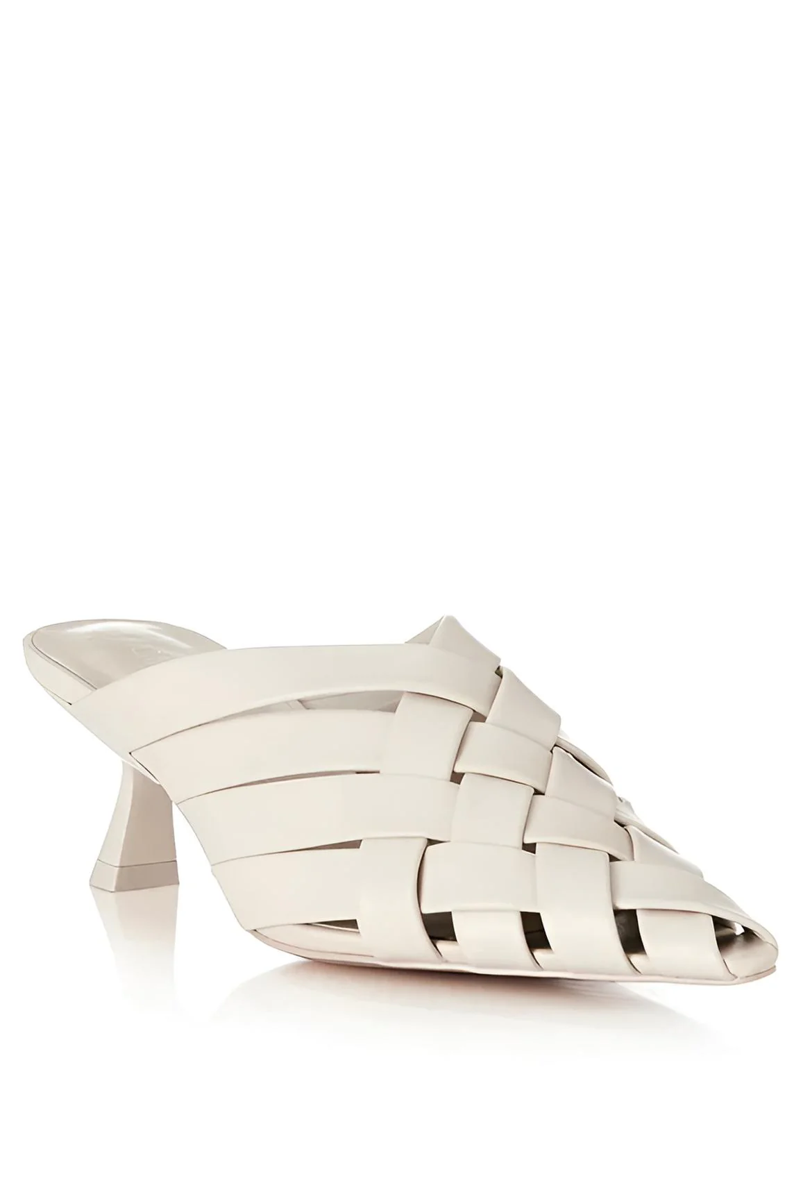 ALIAS MAE Womens Golan Leather Mules - Bone
