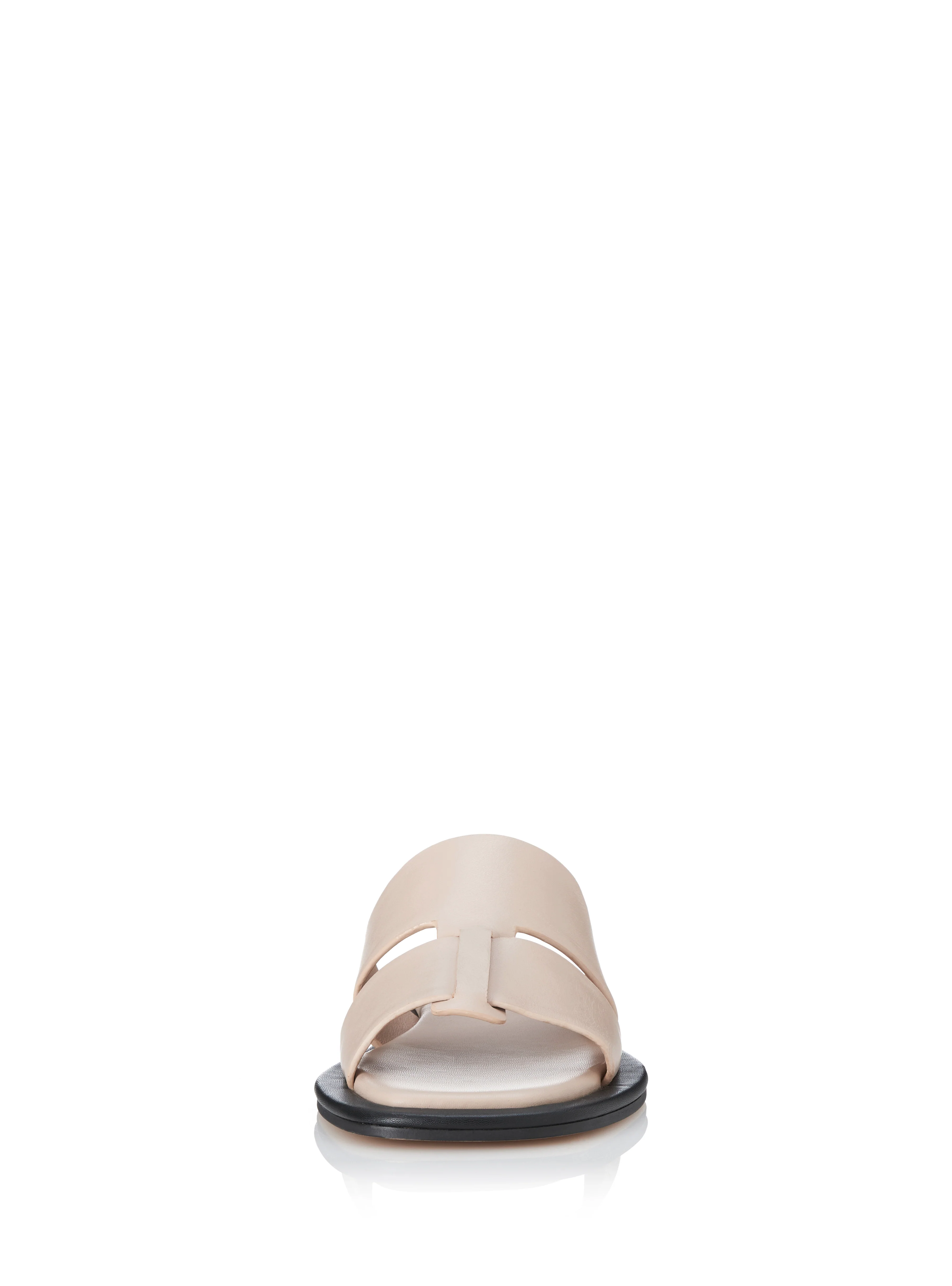 ALIAS MAE Womens Kerryn Slides - Cream Leather - Image 4