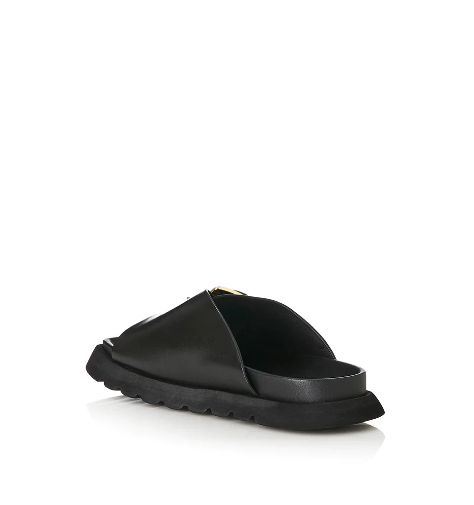 ALIAS MAE Womens Kiaro Sandals - Black Leather - Image 5