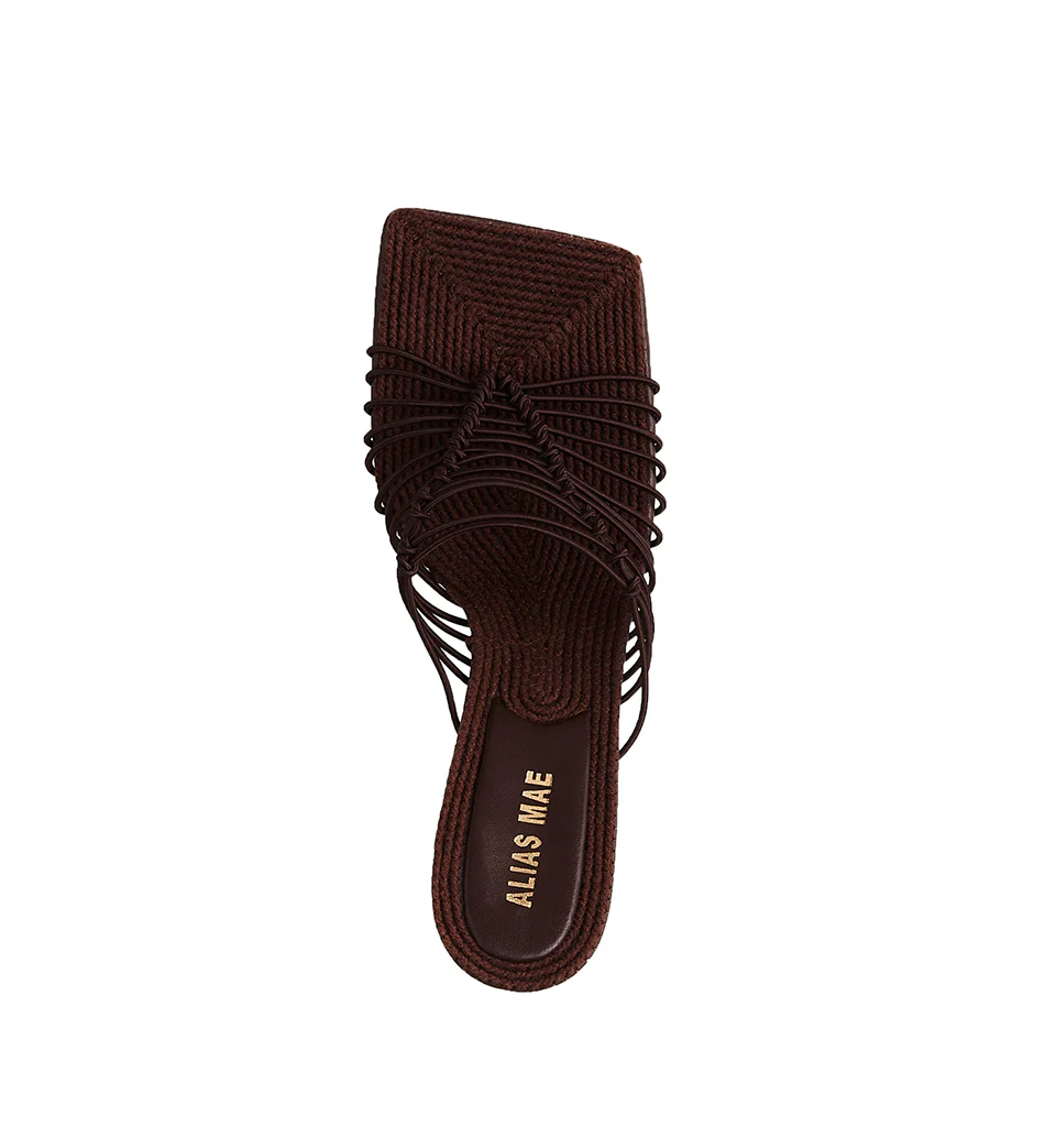 ALIAS MAE Womens Lettie Heels - Chocolate - Image 3