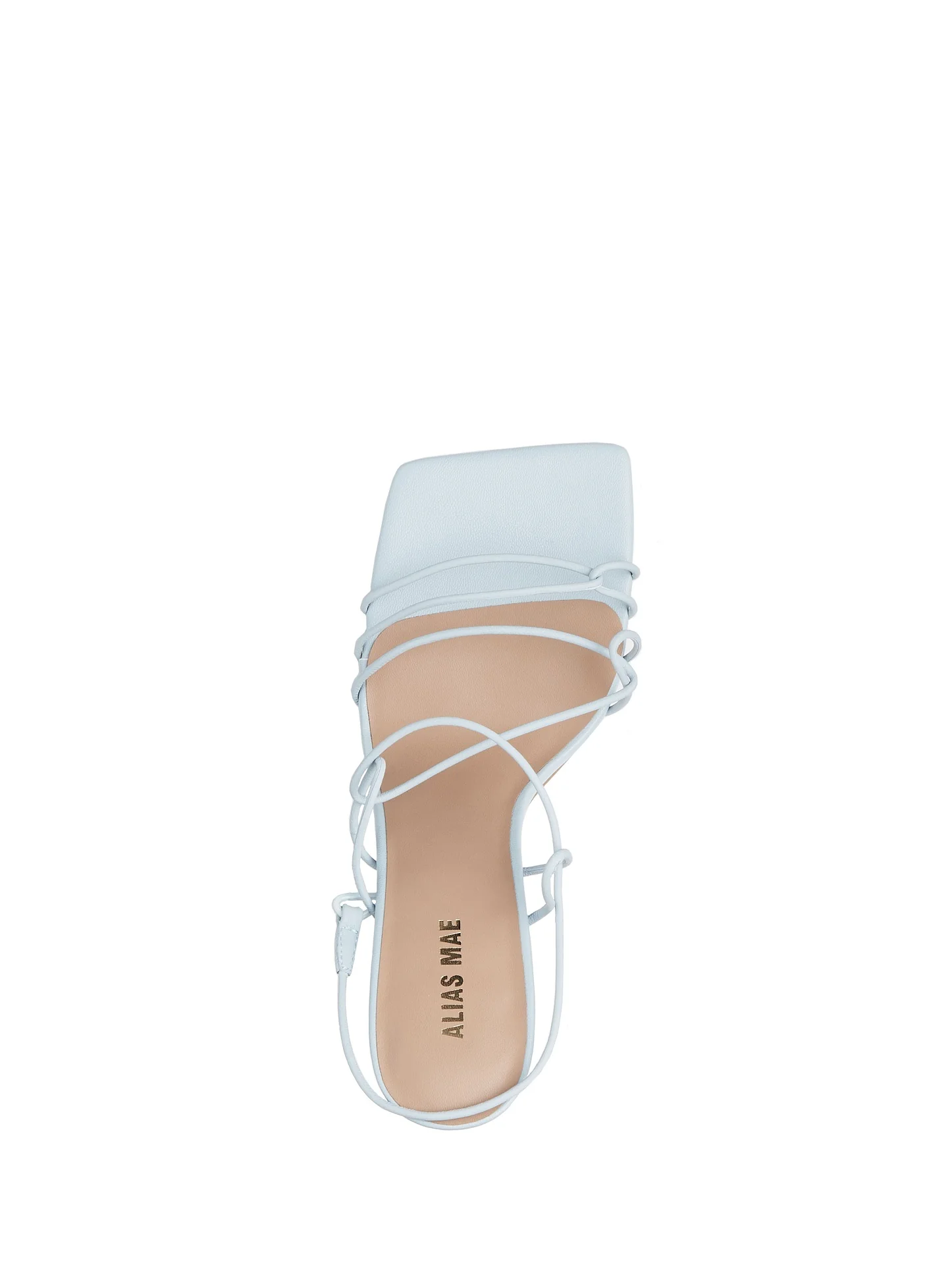 Alias Mae WOMENS LEYLA LEATHER HEELS - PALE BLUE - Image 4