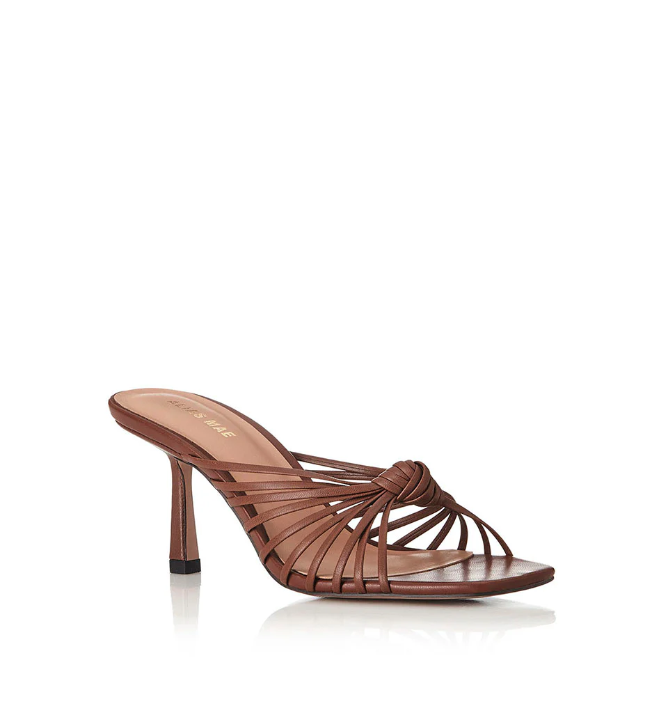 Alias Mae WOMENS LIBBY HEELS - MOCCHA KID LEATHER - Image 4