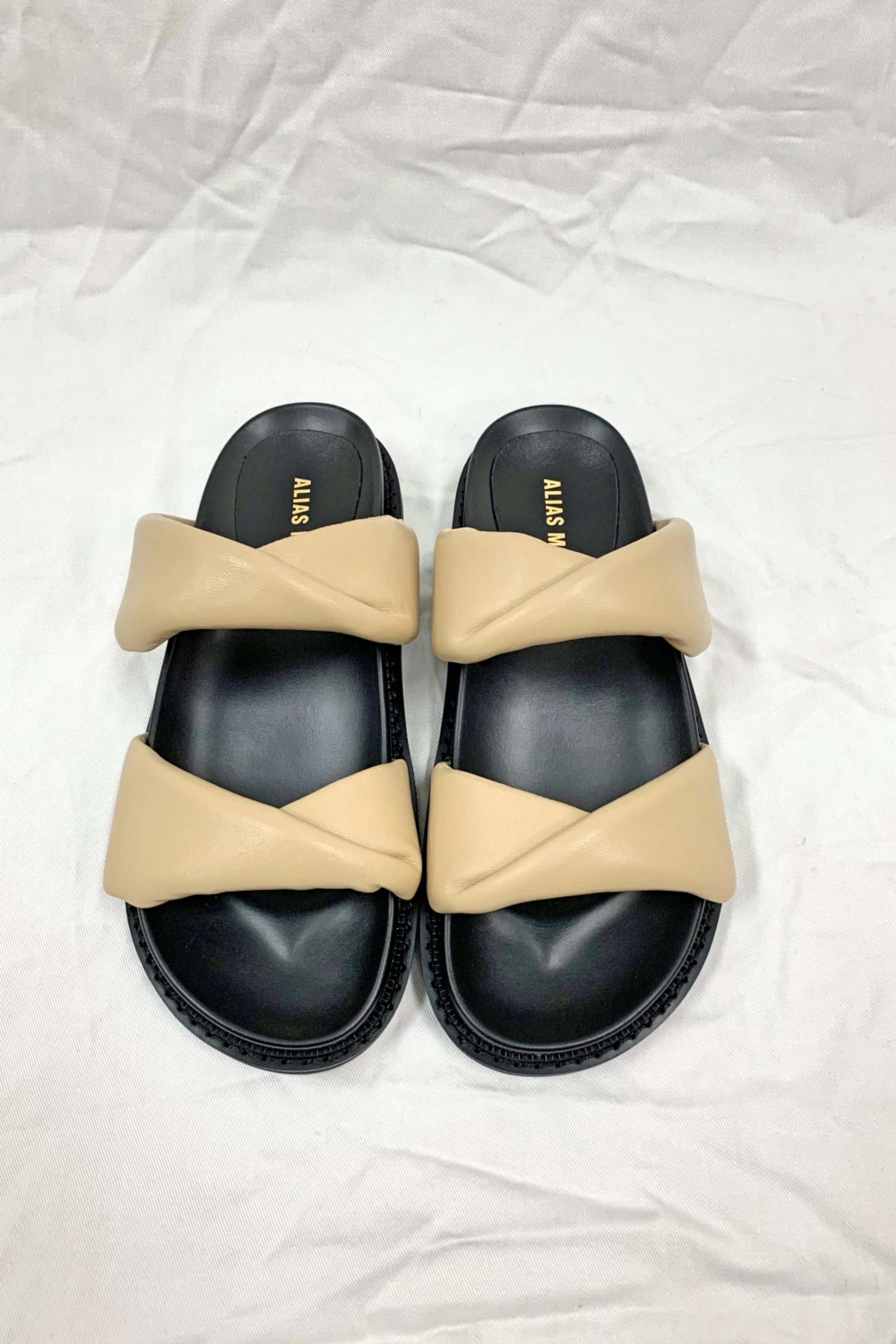 Alias Mae WOMENS PARIS LEATHER SANDAL - NATURAL KID LEATHER - Image 2