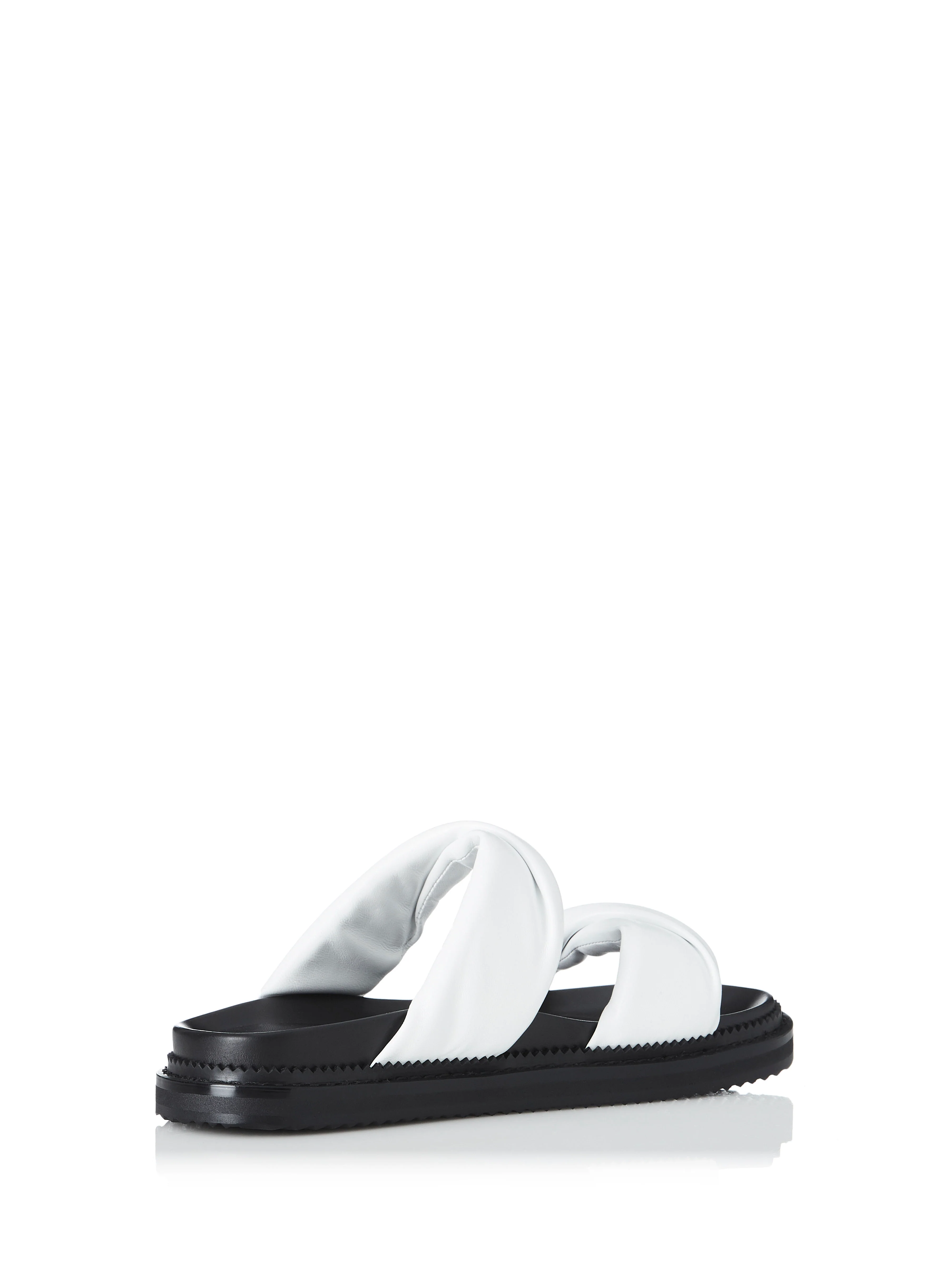 Alias Mae WOMENS PARIS LEATHER SANDAL - WHITE KID LEATHER - Image 4