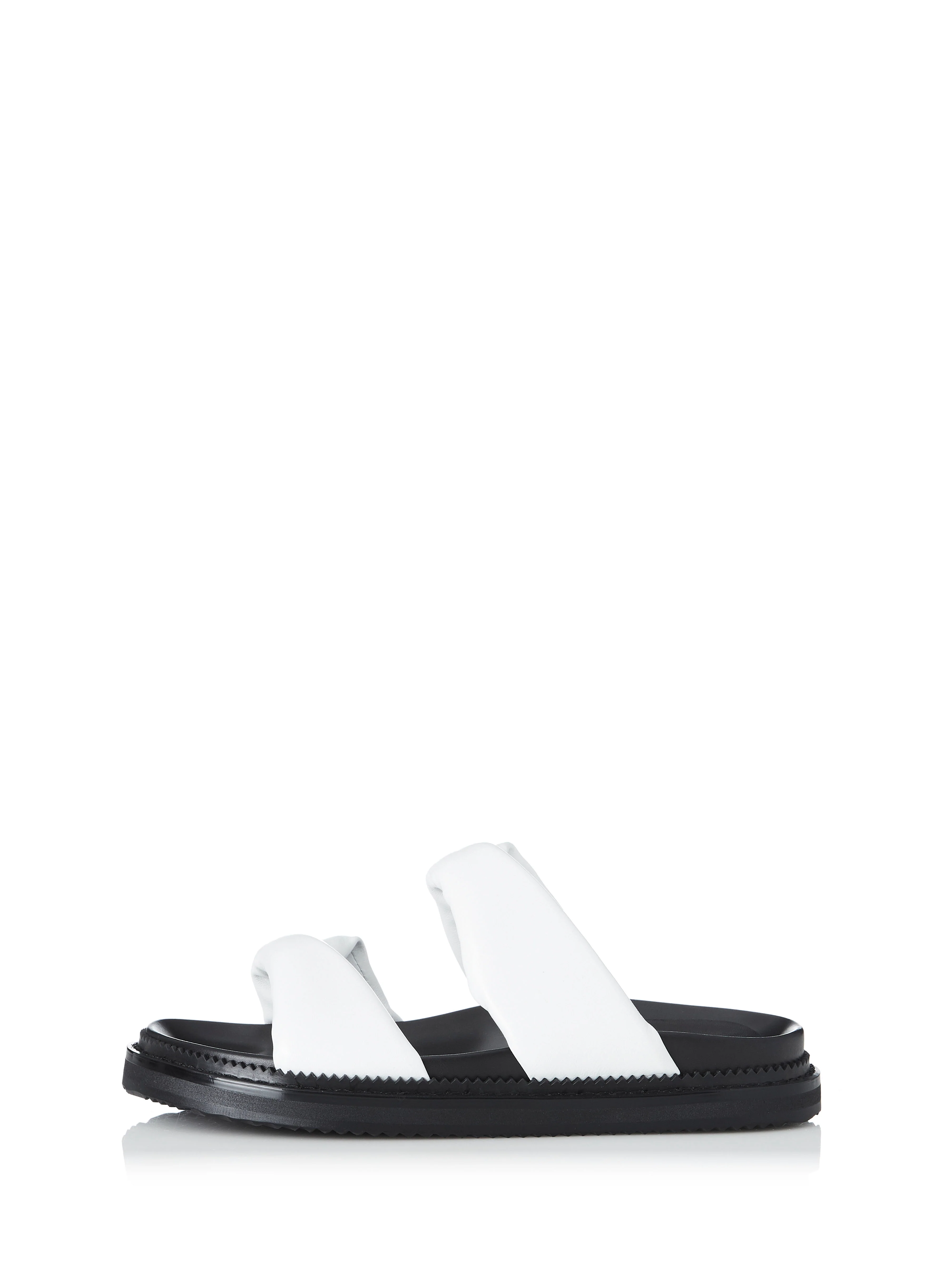 Alias Mae WOMENS PARIS LEATHER SANDAL - WHITE KID LEATHER - Image 5