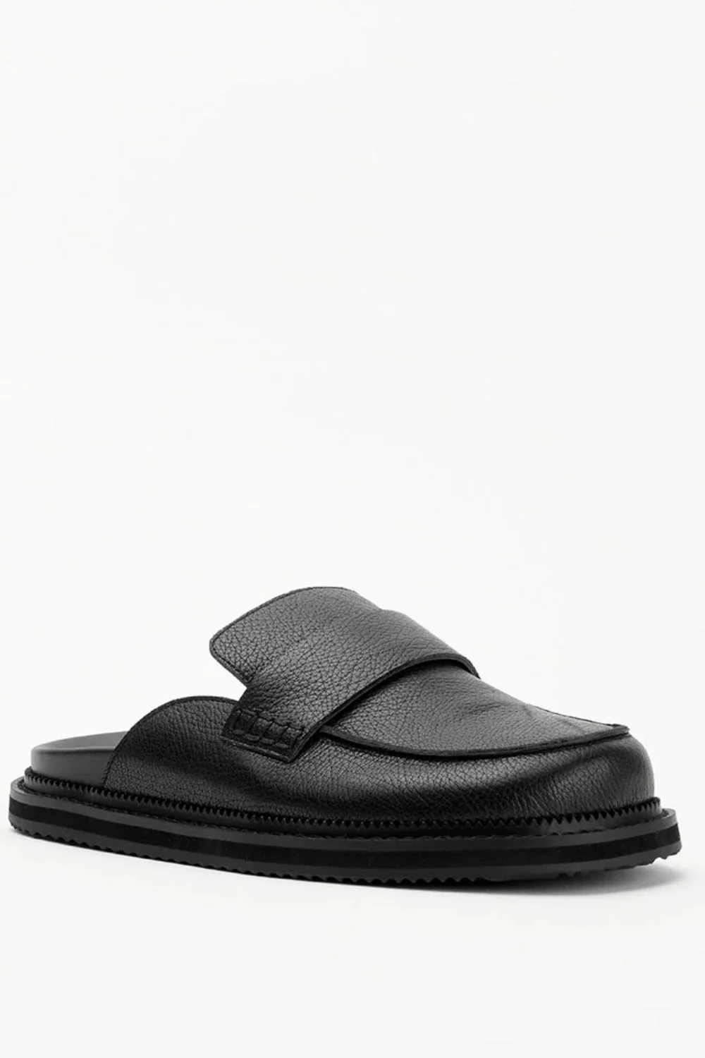 ALIAS MAE Womens Paula in Black Tumble Leather