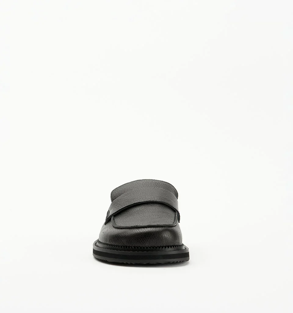 ALIAS MAE Womens Paula in Black Tumble Leather - Image 6