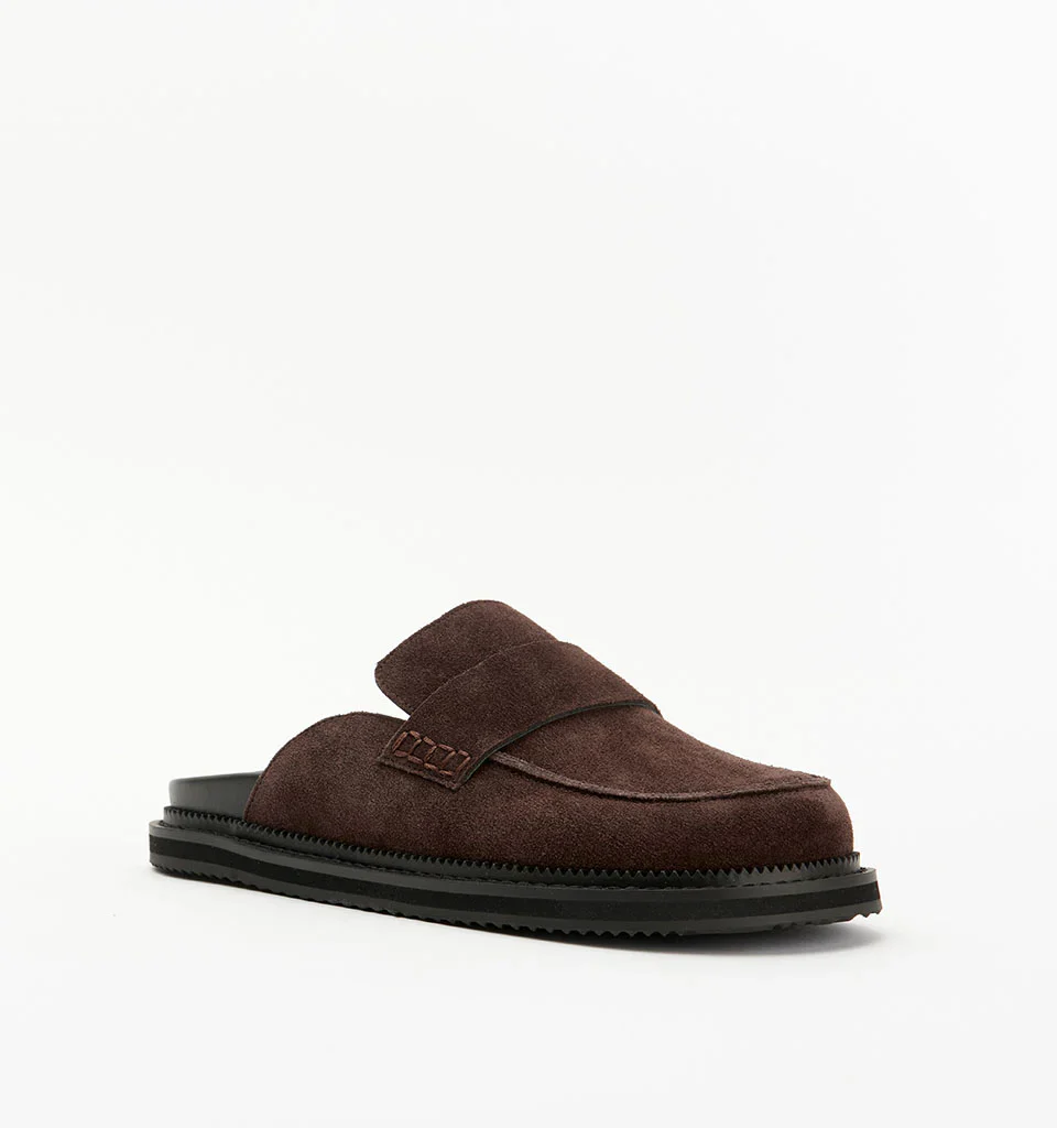 ALIAS MAE Womens Paula in Chocolate Suede - Image 4