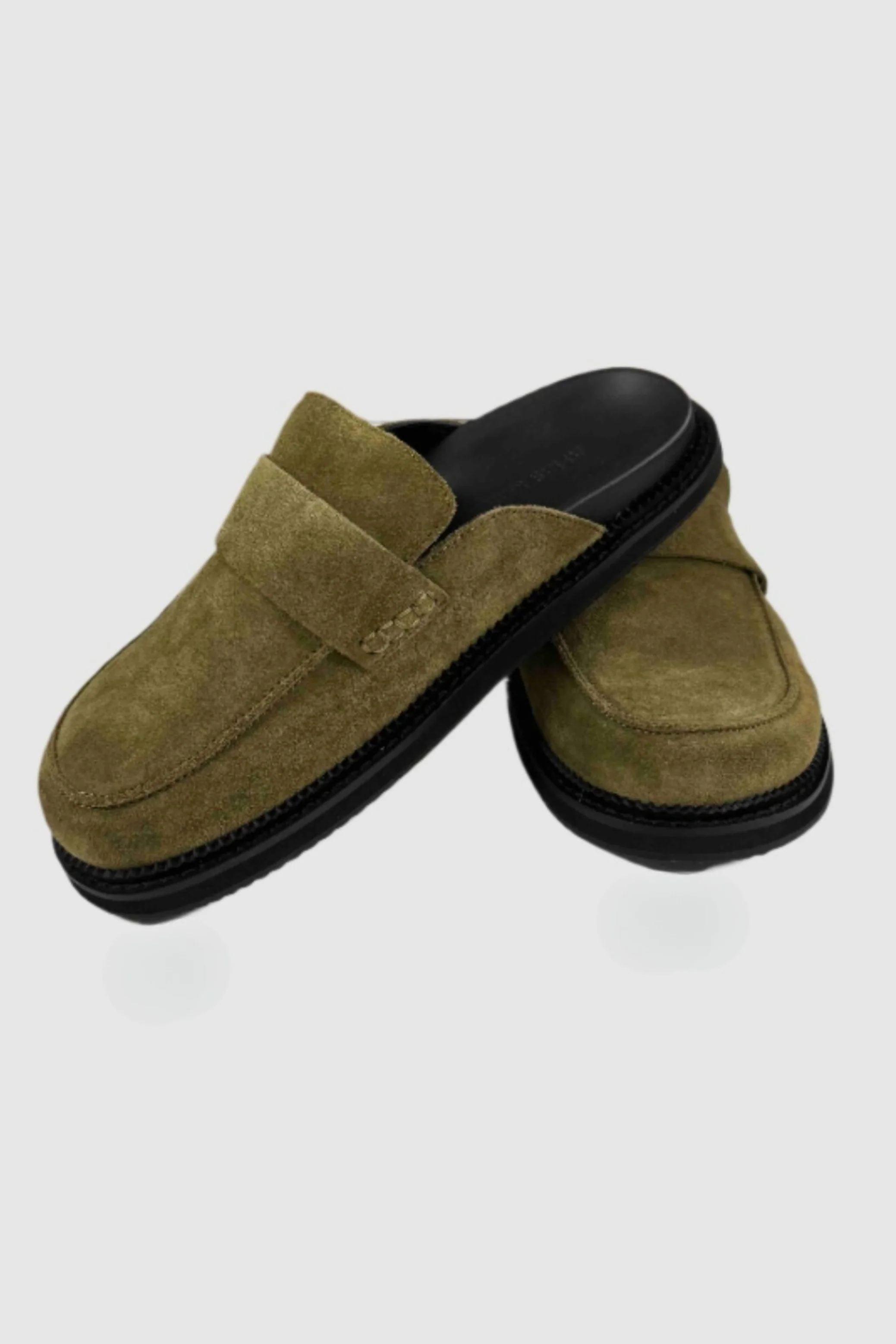 ALIAS MAE Womens Paula in Khaki Suede - Image 2