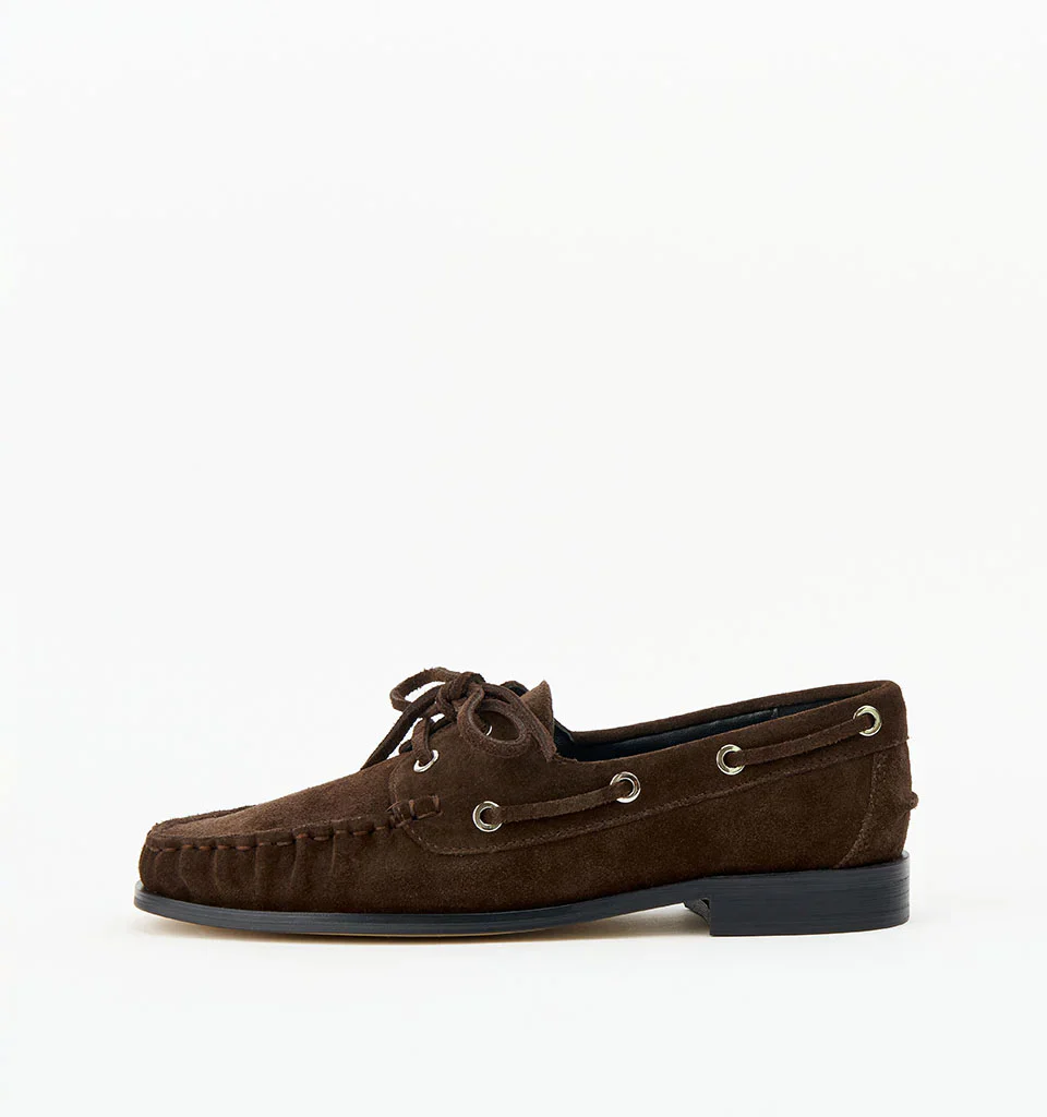ALIAS MAE Womens Raine in Chocolate Suede - Image 2
