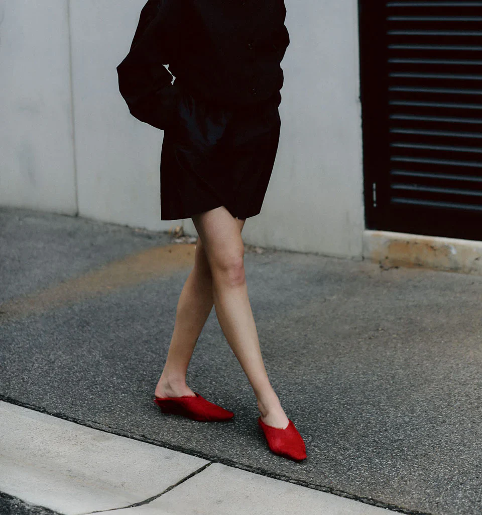 ALIAS MAE Womens Talulah Pony in Scarlet - Image 6