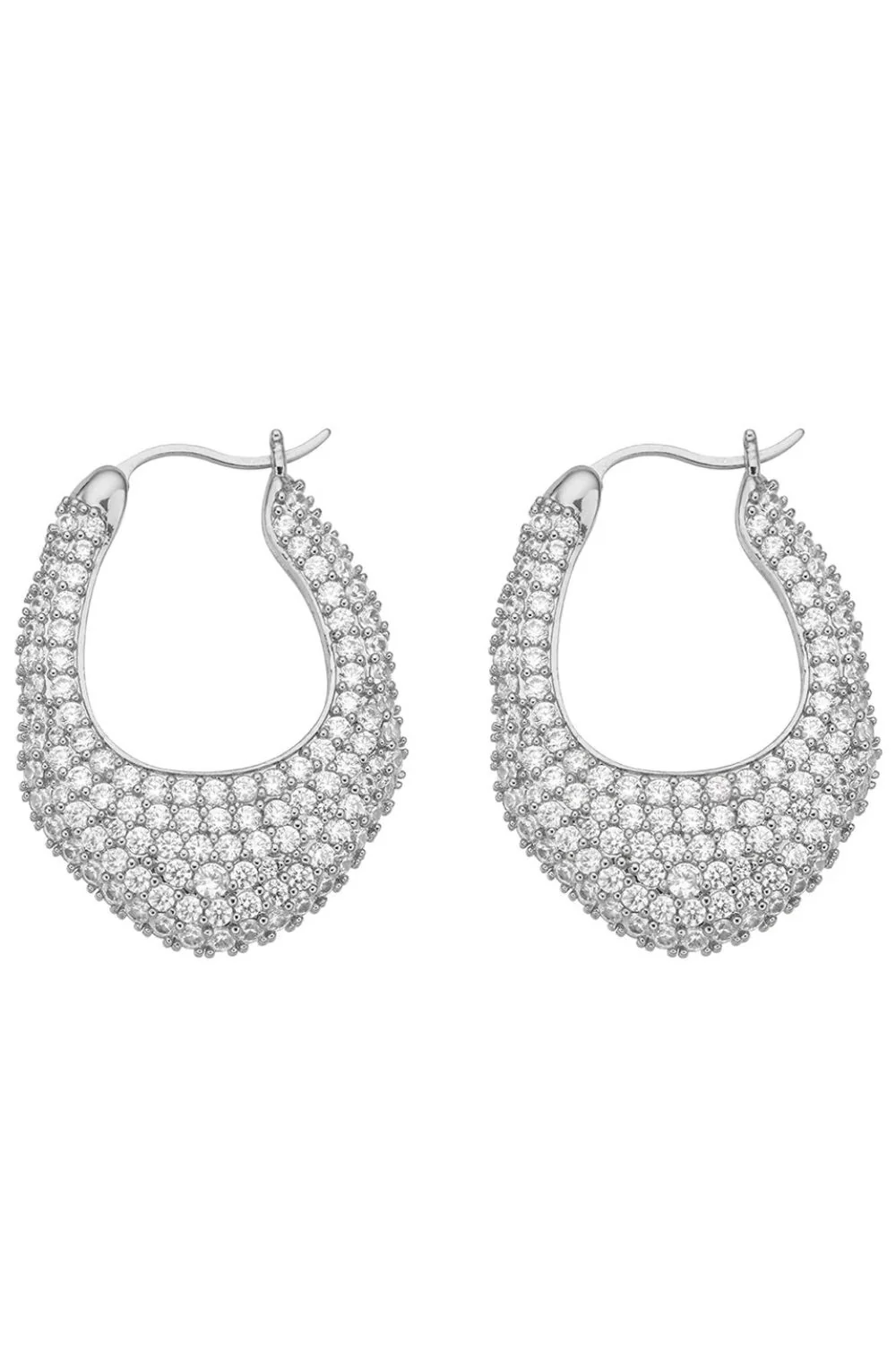 AMBER SCEATS Womens Aria Earrings - Silver - Image 3