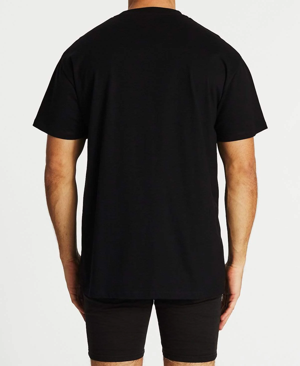 AMERICAIN Mens Le Meme Oversized Tee - Jet Black - Image 4