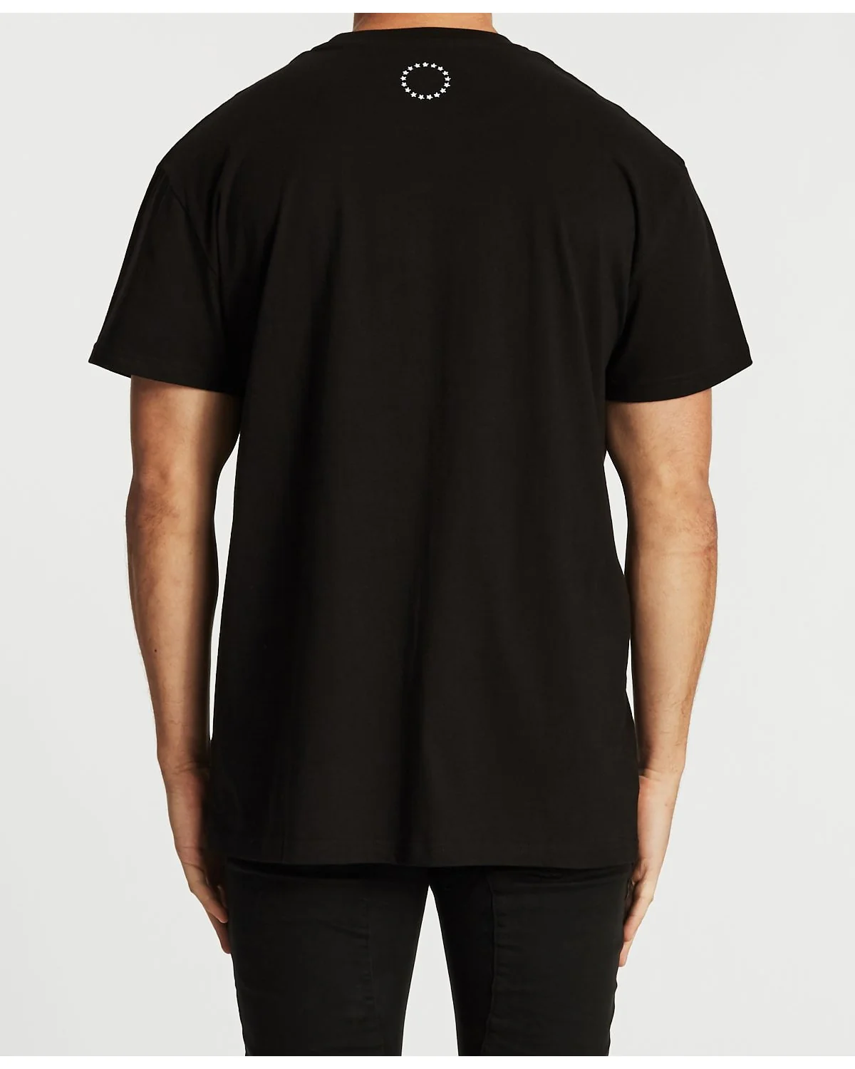 Americain MENS STELLAIRE OVERSIZED TEE - JET BLACK - Image 4