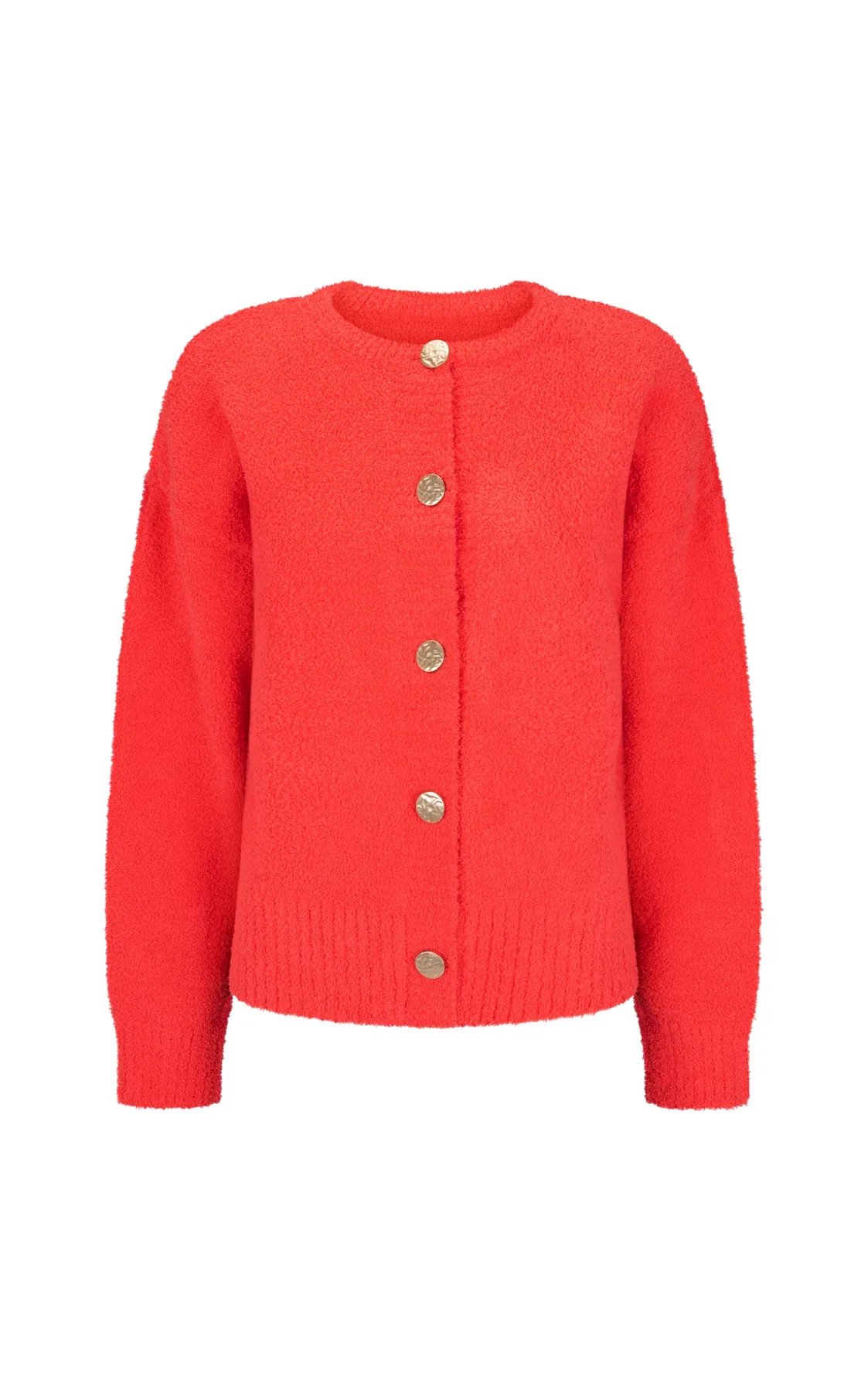 ARAMINTA JAMES Womens Aime Cardigan Coral - Image 10