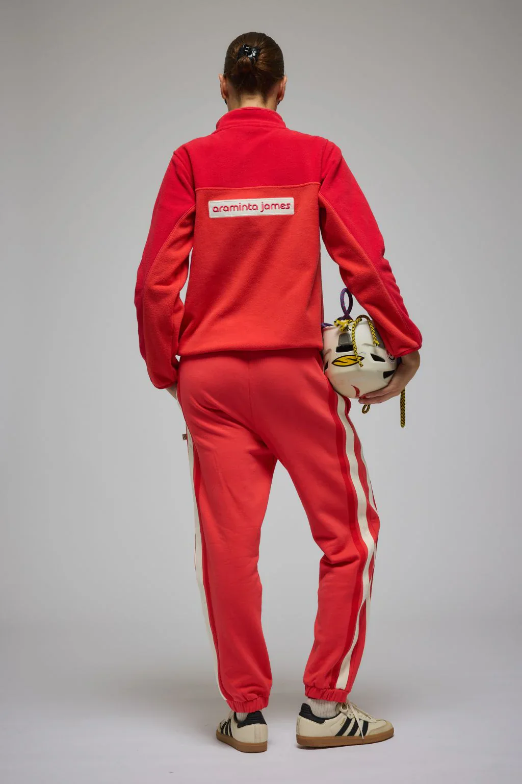 ARAMINTA JAMES Womens Bisous Trackpant Coral - Image 11