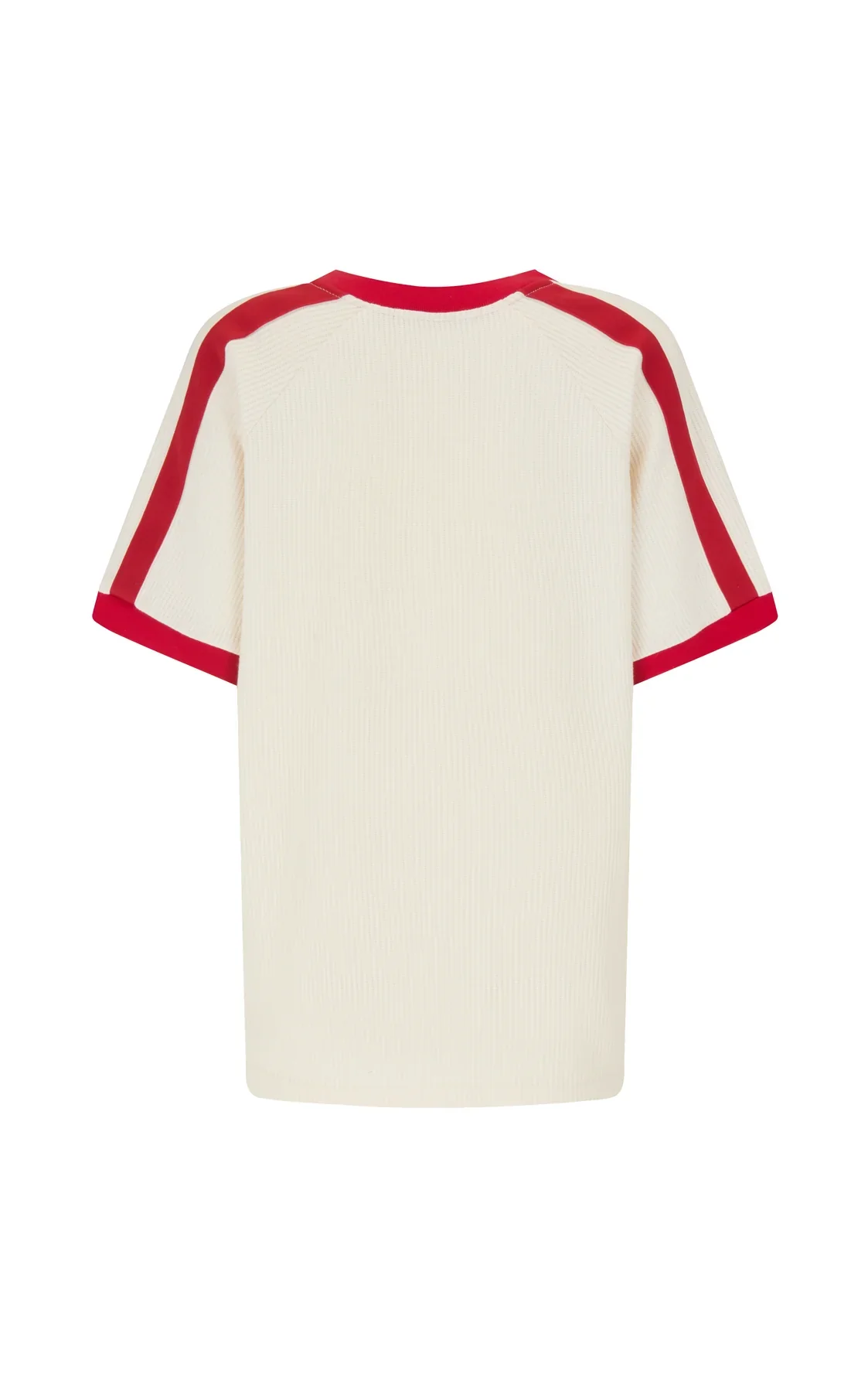 ARAMINTA JAMES Womens Chilli 99 Waffle Tee in Coconut - Image 9