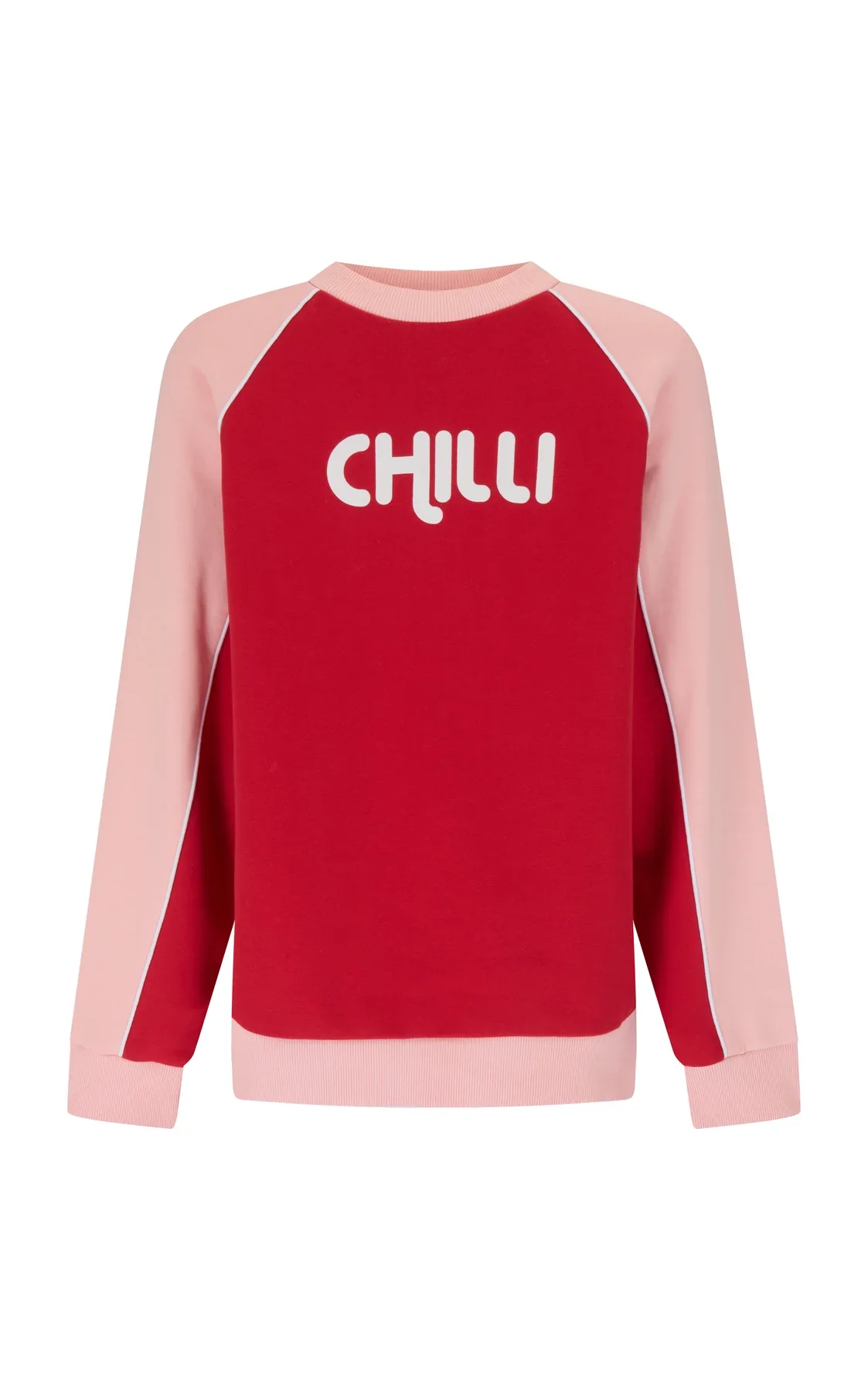 ARAMINTA JAMES Womens Chilli Sweatshirt in Poppy Red - Image 5