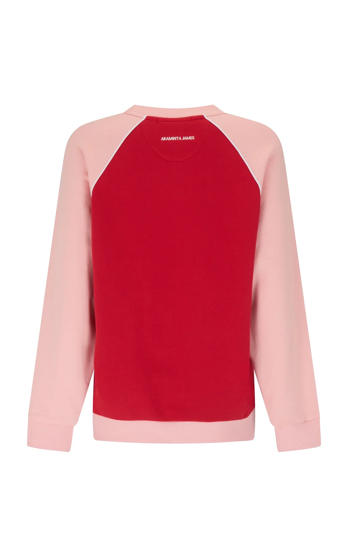 ARAMINTA JAMES Womens Chilli Sweatshirt in Poppy Red - Image 6