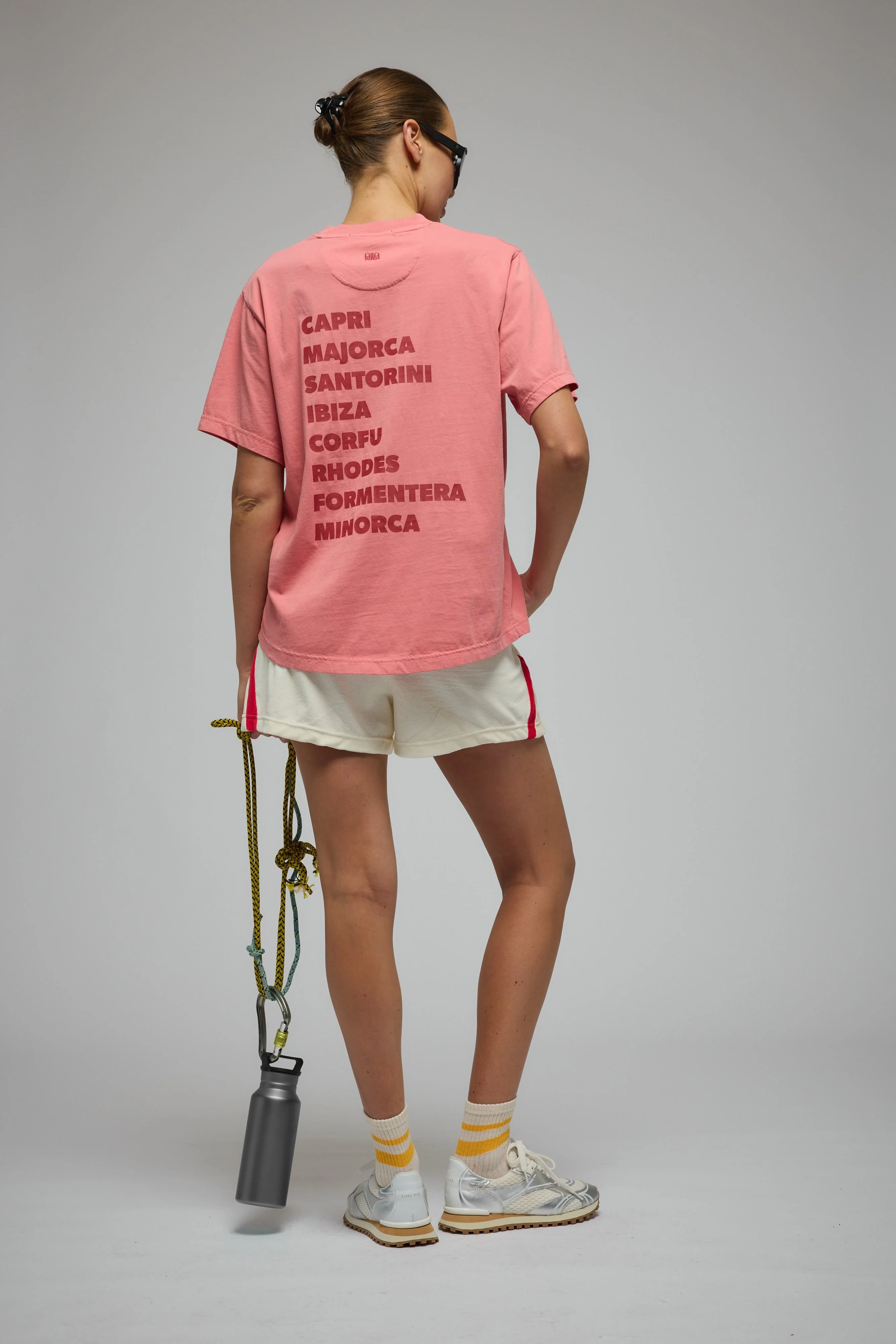 ARAMINTA JAMES Womens Cin Cin Tee Bougainvillea Pink - Image 4