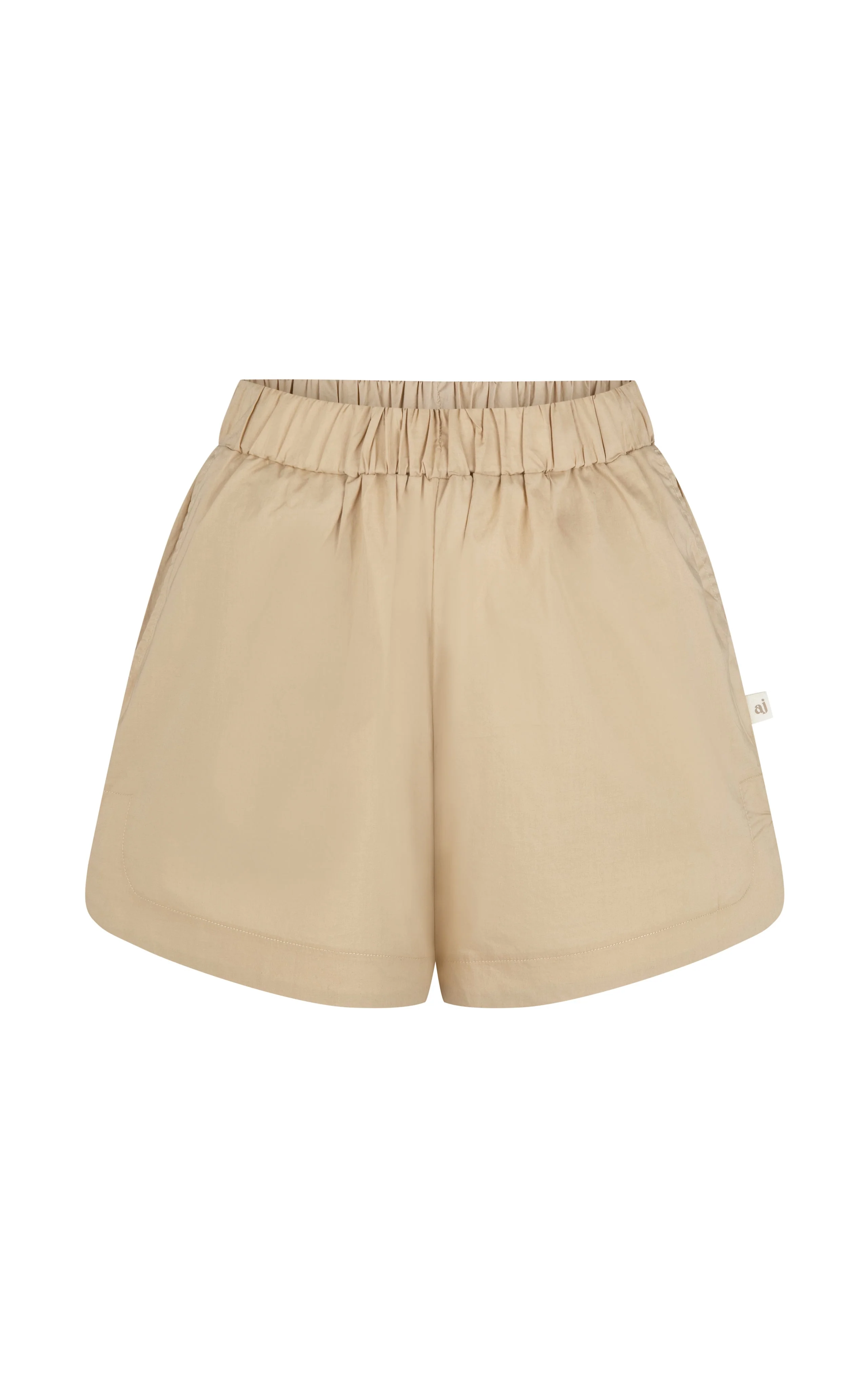 ARAMINTA JAMES Womens Coconut Cotton Shirt Set - Coffee - Image 8