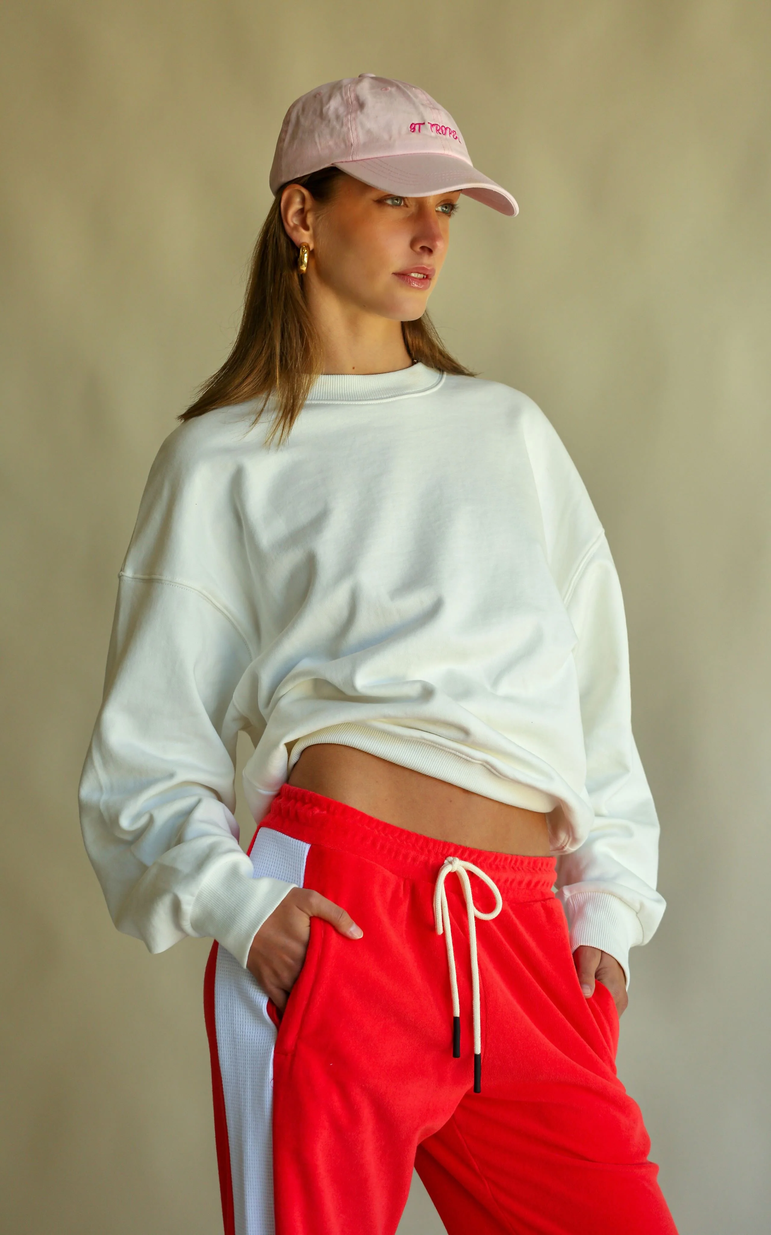 ARAMINTA JAMES Womens Merci Sweatshirt - Snow - Image 5