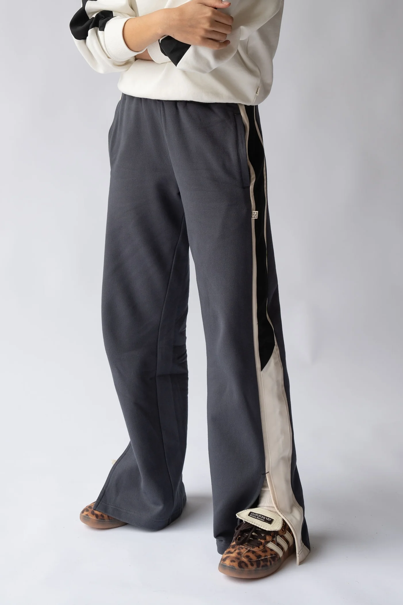 ARAMINTA JAMES Womens Parisienne Trackpant - Noir - Image 10