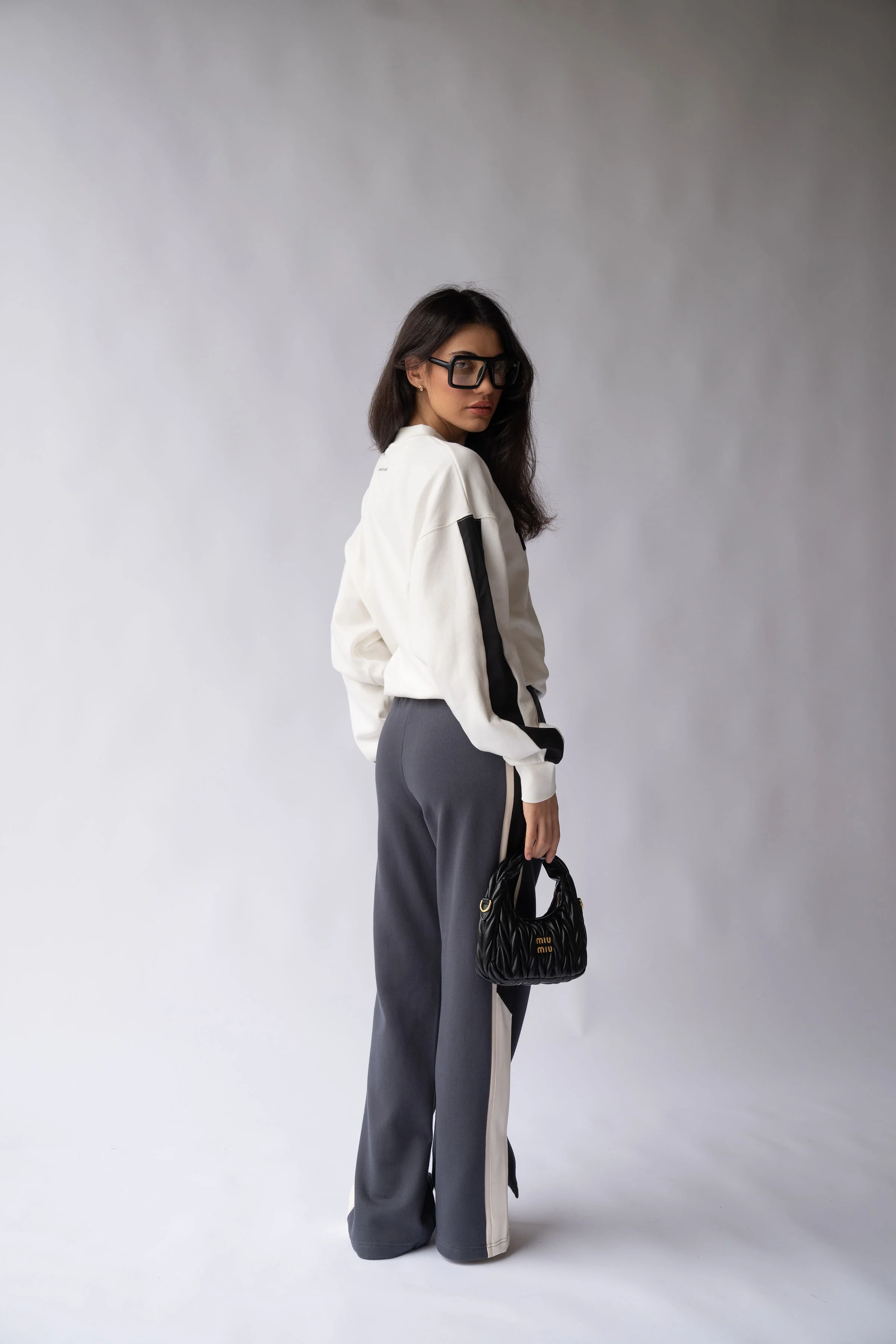 ARAMINTA JAMES Womens Parisienne Trackpant - Noir - Image 7