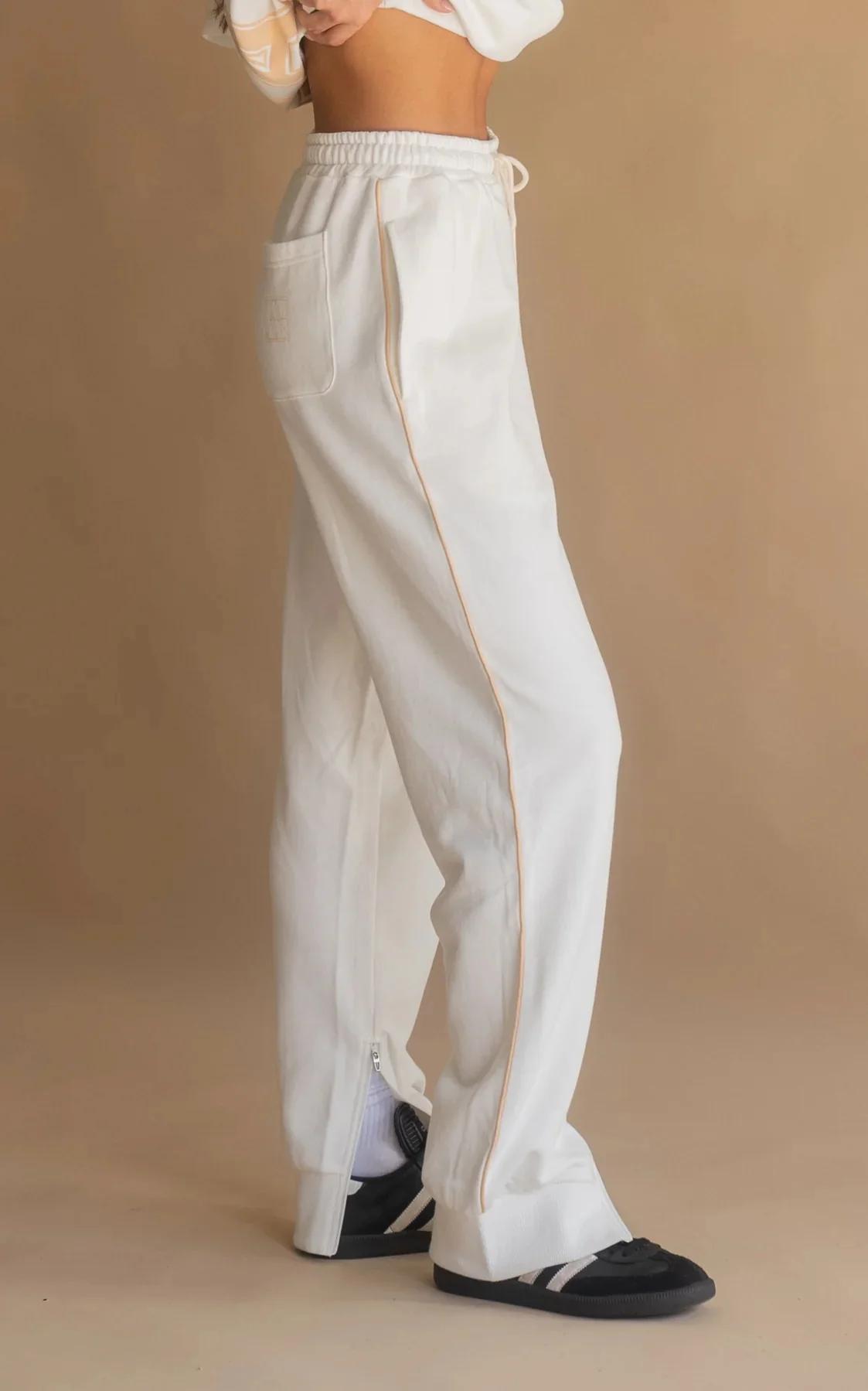 ARAMINTA JAMES Womens Riviera Sweatpant - Snow - Image 6