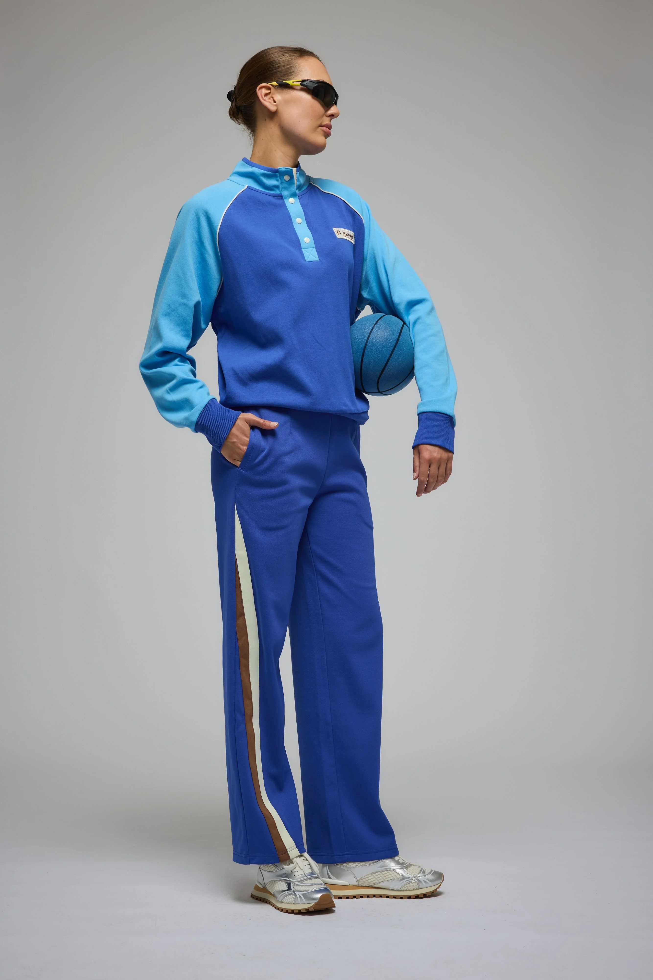 ARAMINTA JAMES Womens Vici Trackpant Ultramarine - Image 3