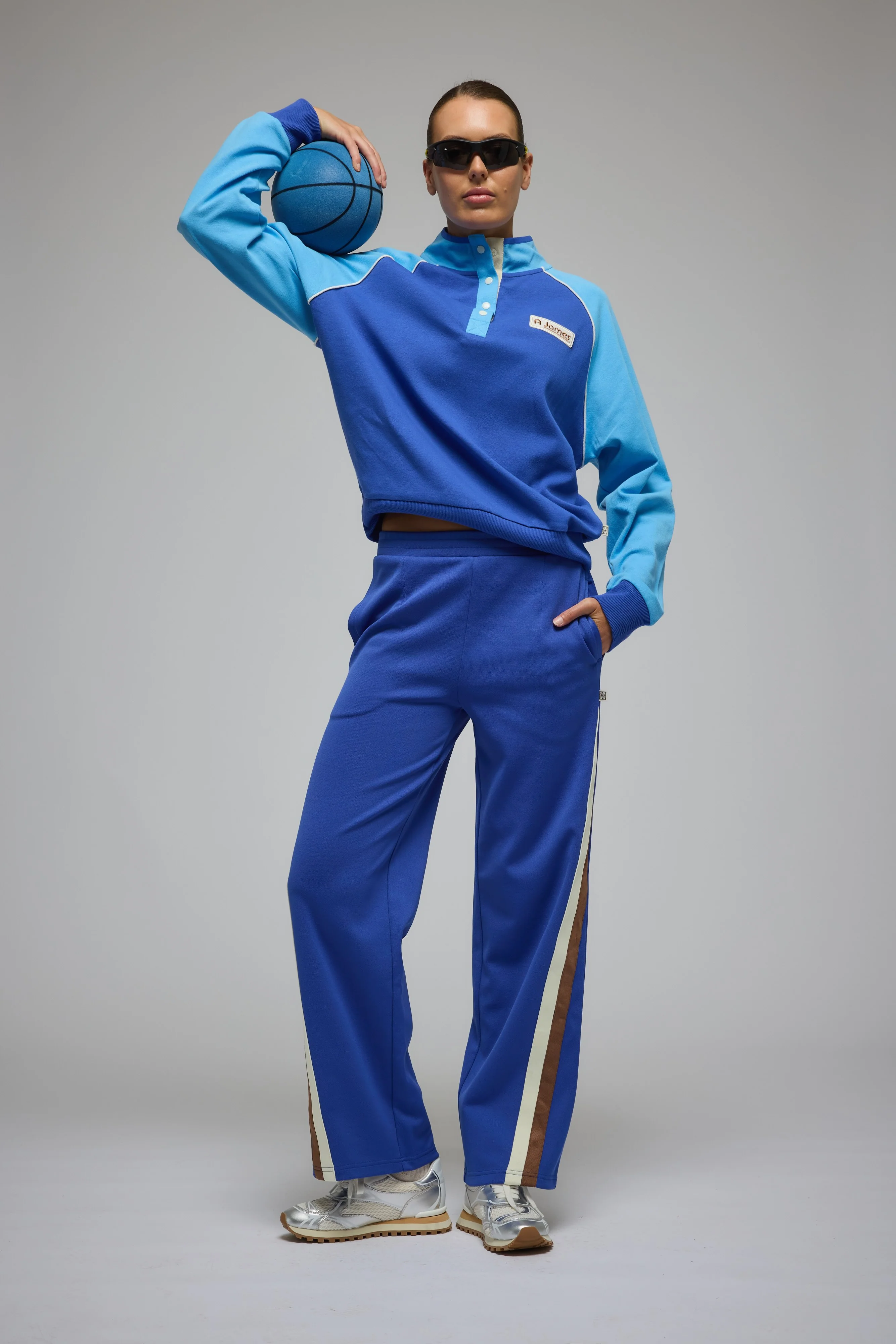 ARAMINTA JAMES Womens Vici Trackpant Ultramarine - Image 7