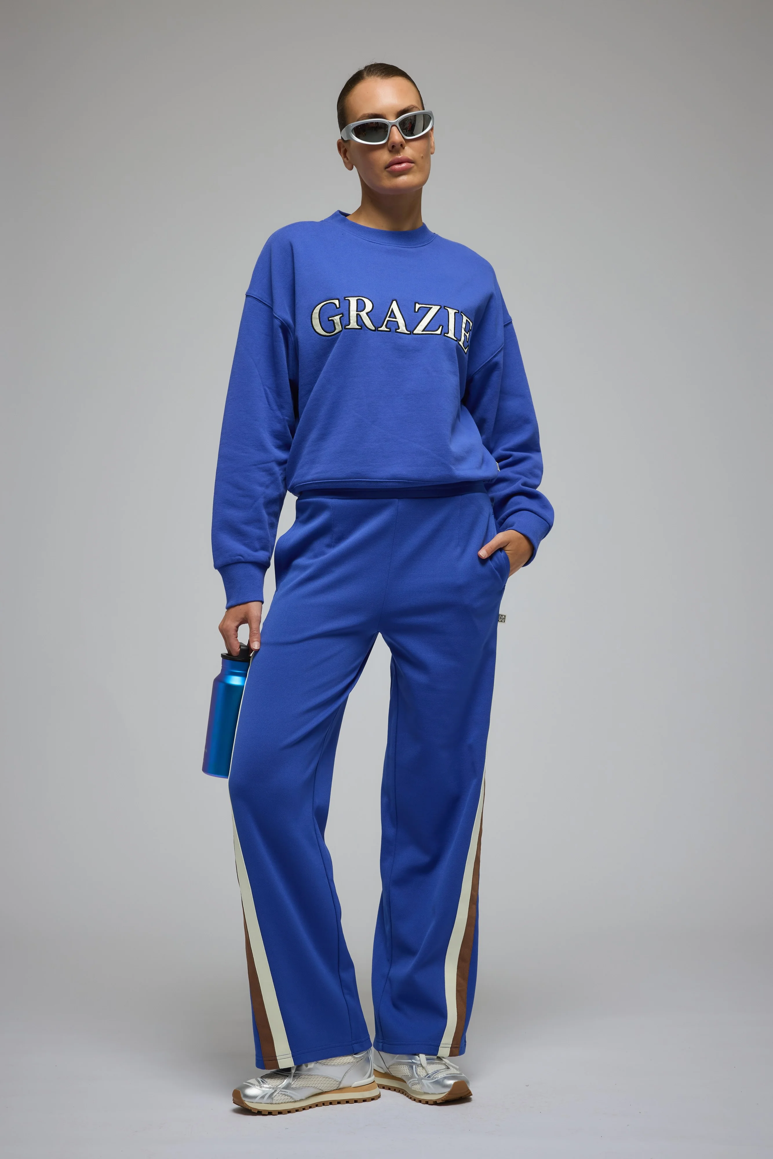ARAMINTA JAMES Womens Vici Trackpant Ultramarine - Image 9