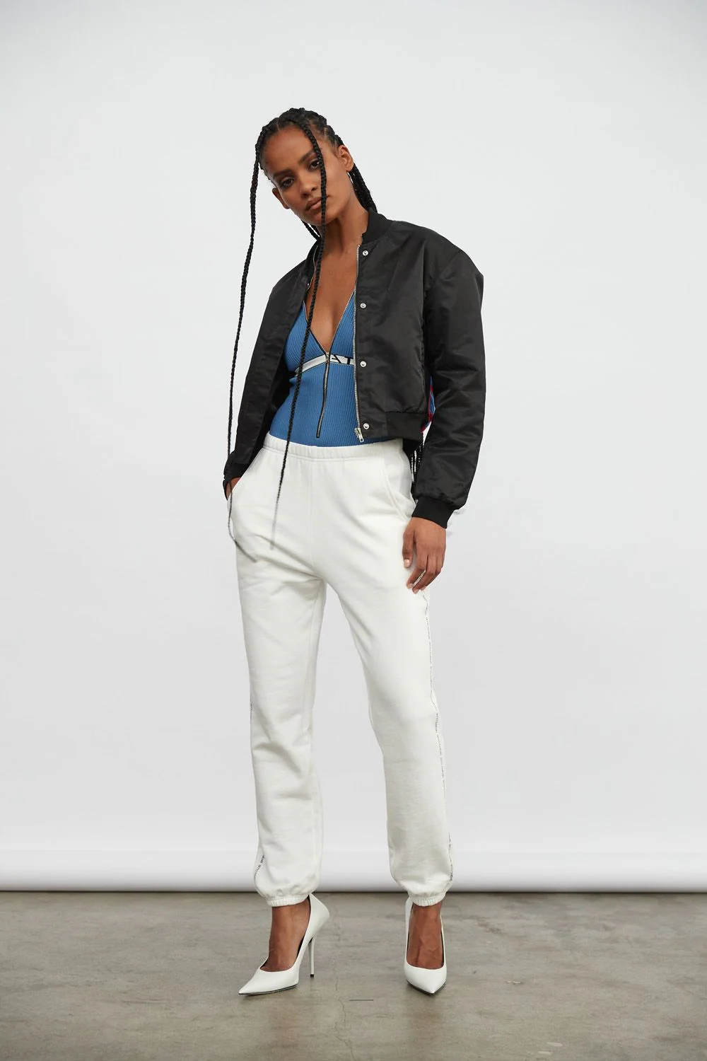 ATOIR SPORTS CLUB Womens The All Star Track Pants - White - Image 11
