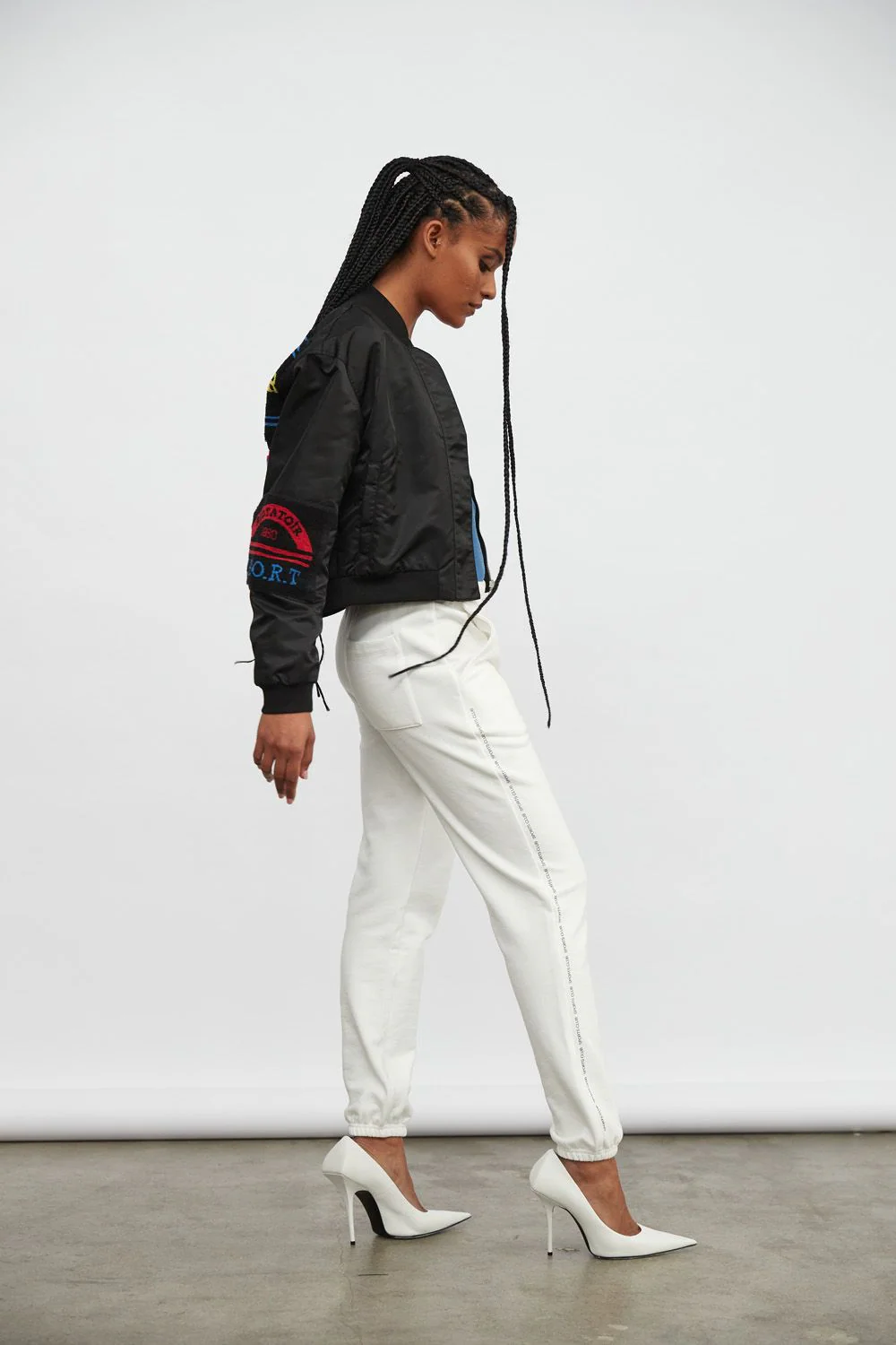 ATOIR SPORTS CLUB Womens The All Star Track Pants - White - Image 8