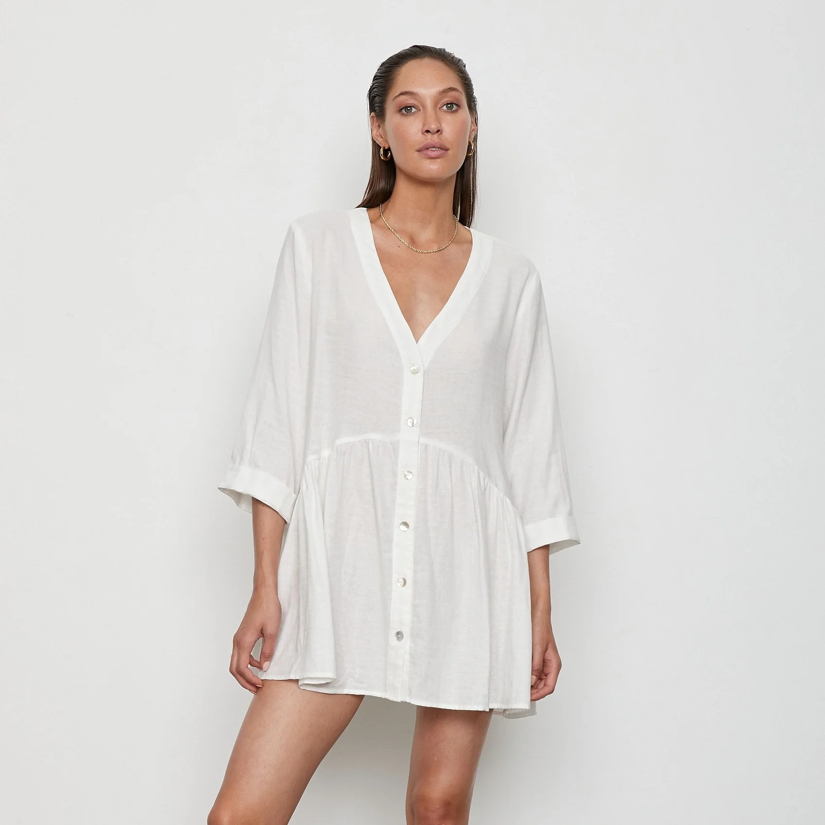 Atoir WOMENS ISLAND HOPPER DRESS - WHITE - Image 2