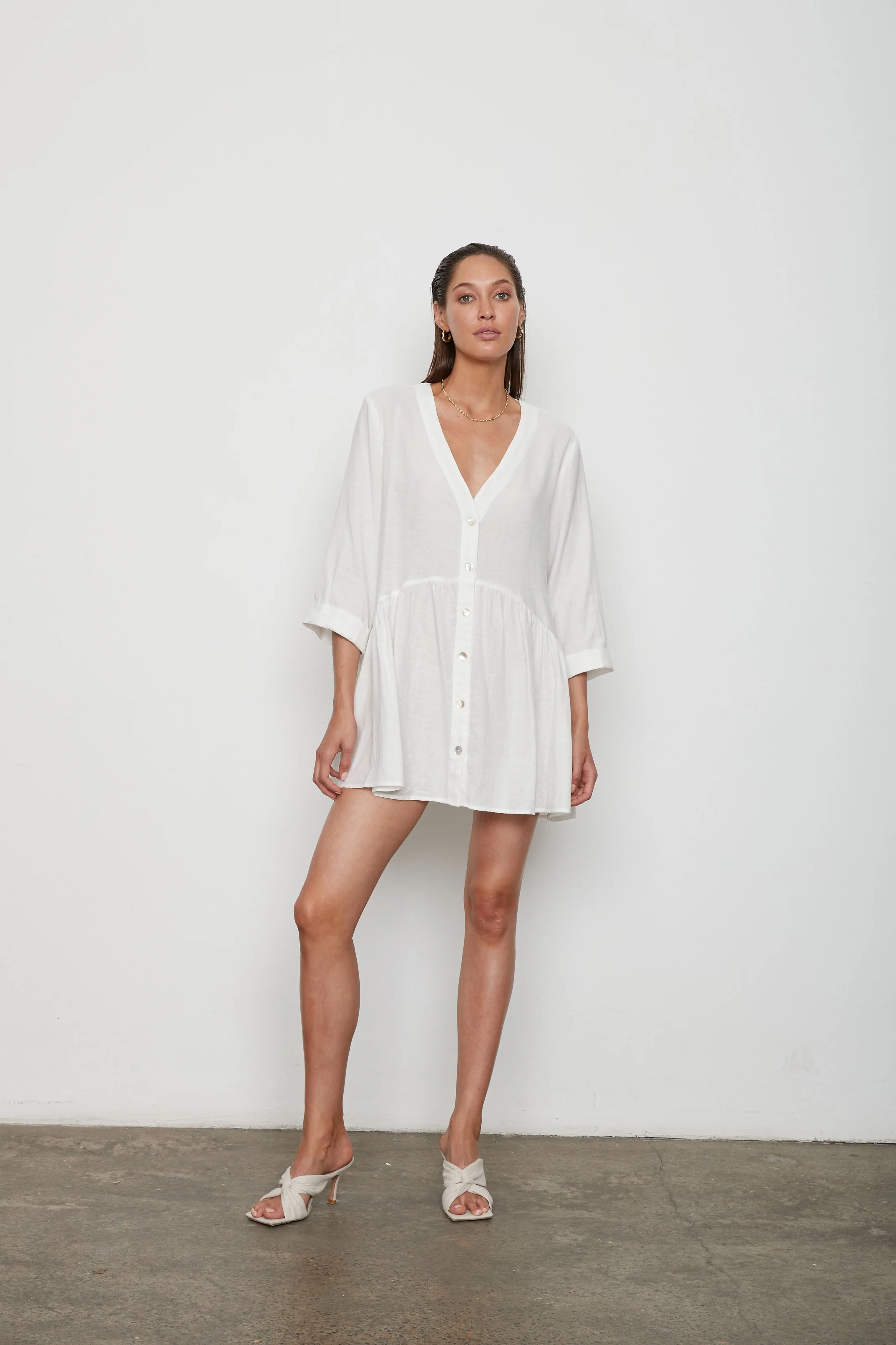 Atoir WOMENS ISLAND HOPPER DRESS - WHITE - Image 3