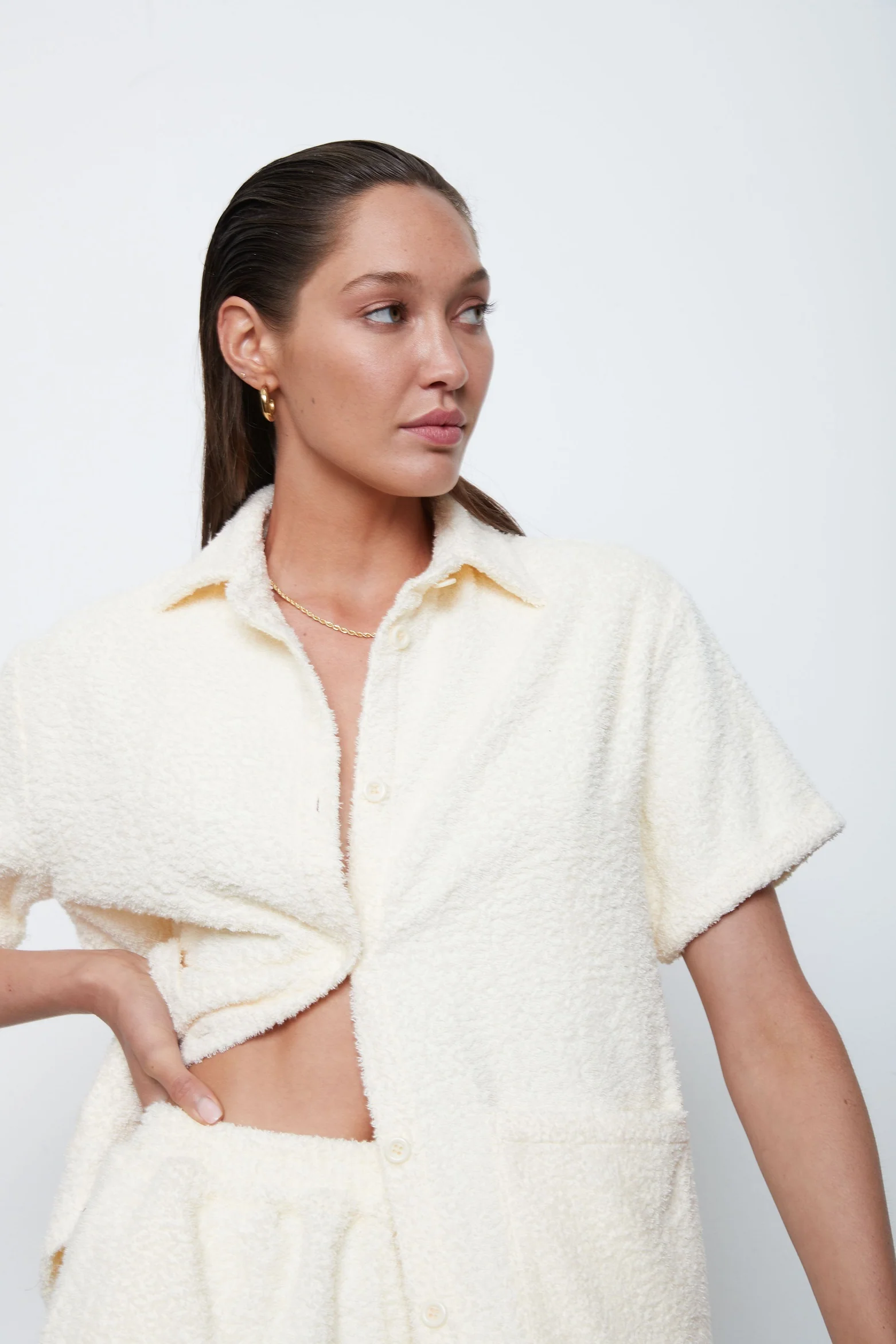 Atoir WOMENS THE MONTENEGRO SHIRT - PAPYRUS - Image 6