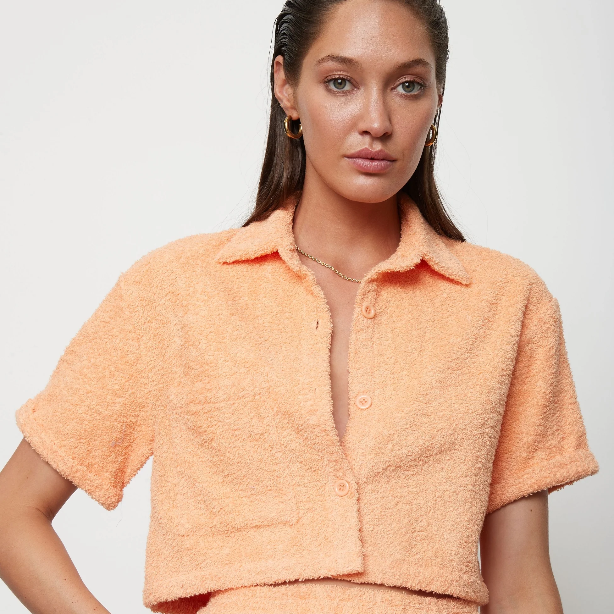Atoir WOMENS THE SANTORINI SHIRT - MANGO - Image 5