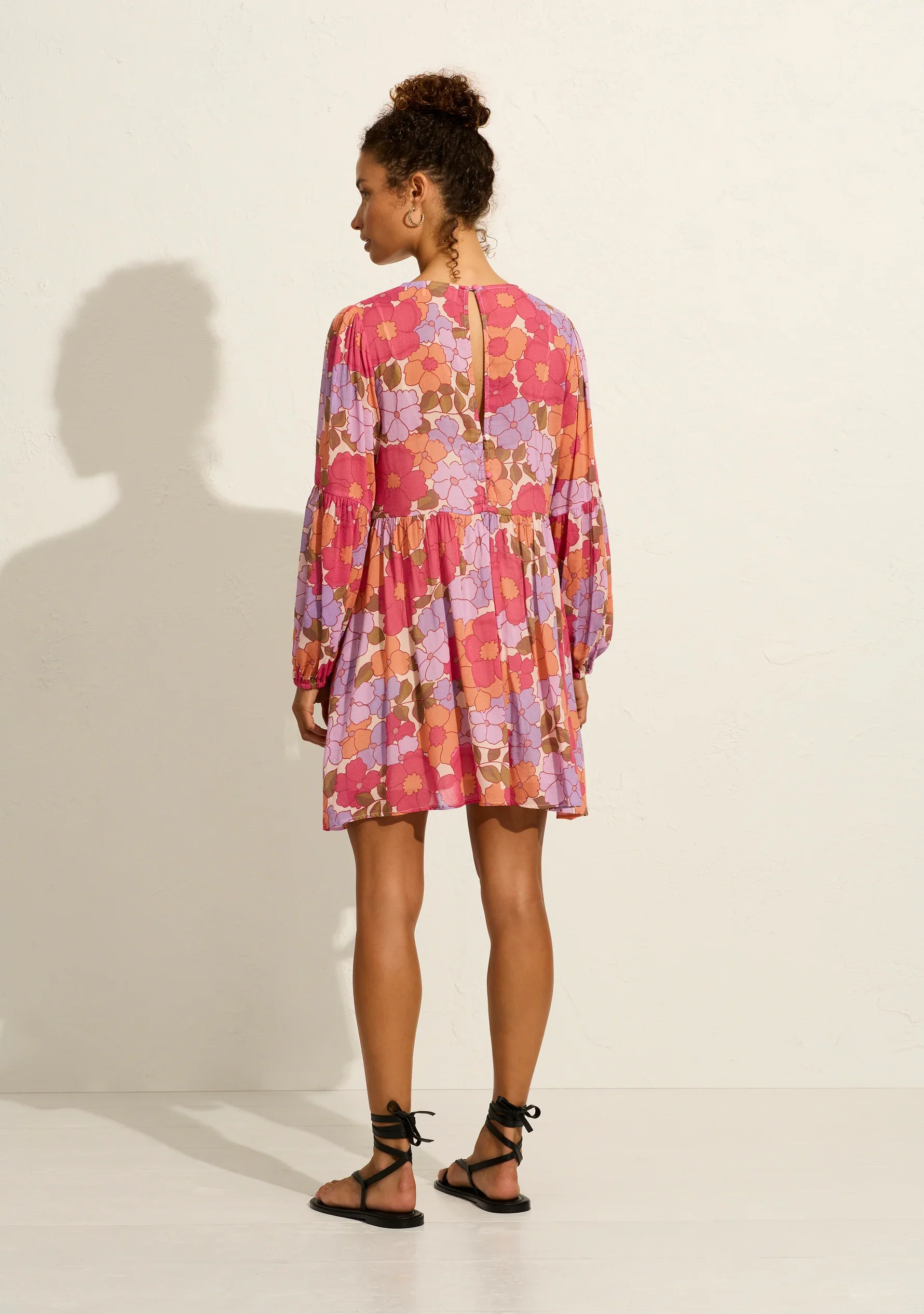 AUGUSTE THE LABEL Womens Helena Mini Dress - Red - Image 4