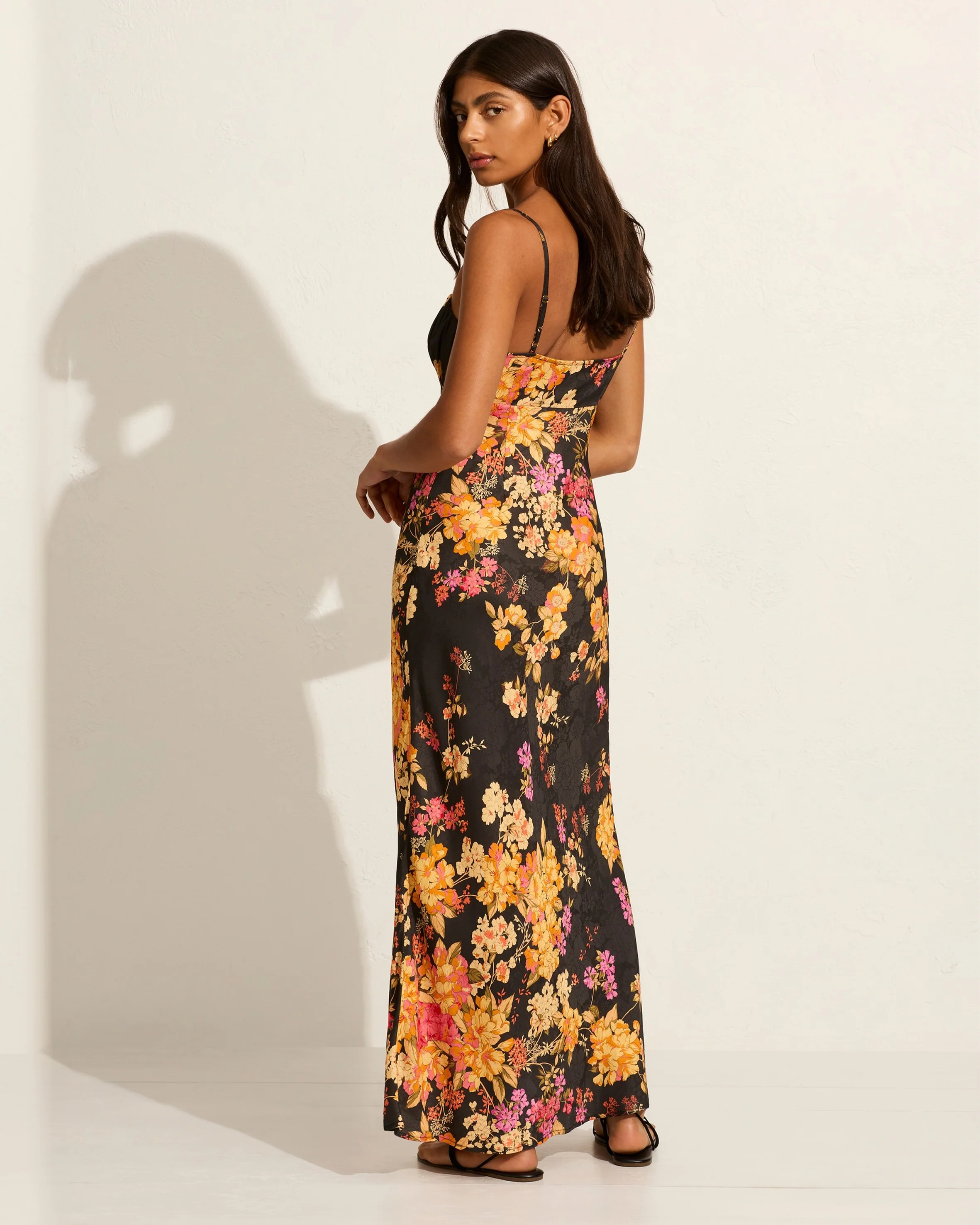 AUGUSTE THE LABEL Womens Lavinia Maxi Dress - Black - Image 3
