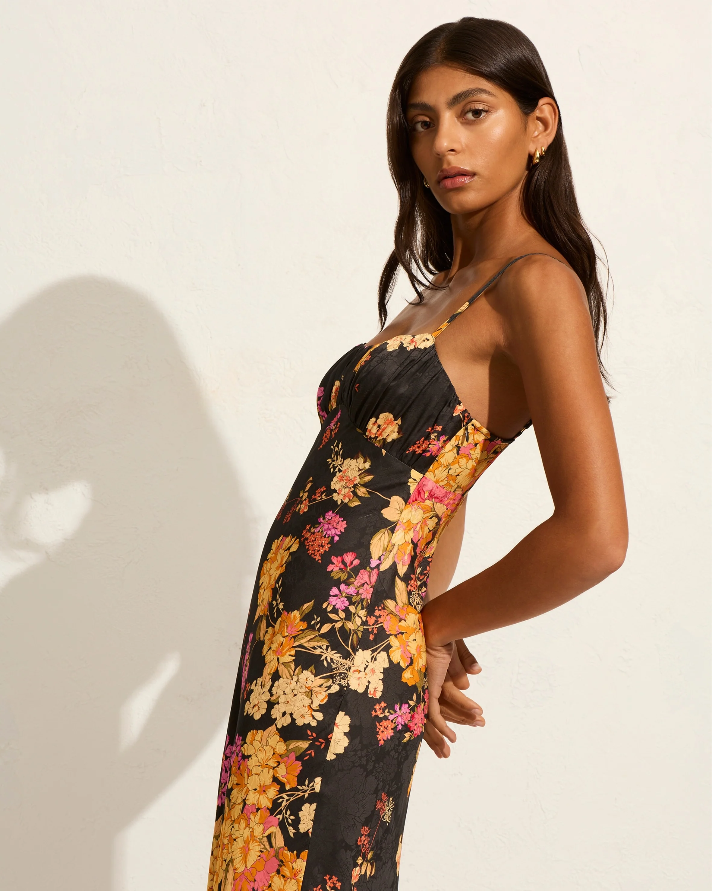 AUGUSTE THE LABEL Womens Lavinia Maxi Dress - Black - Image 4