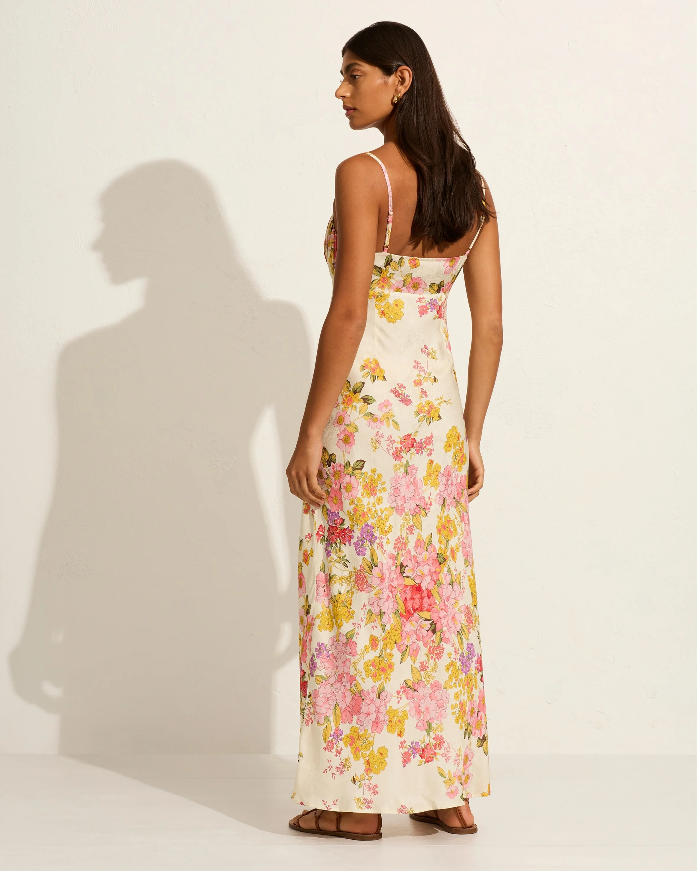 AUGUSTE THE LABEL Womens Lavinia Maxi Dress - Off White - Image 4