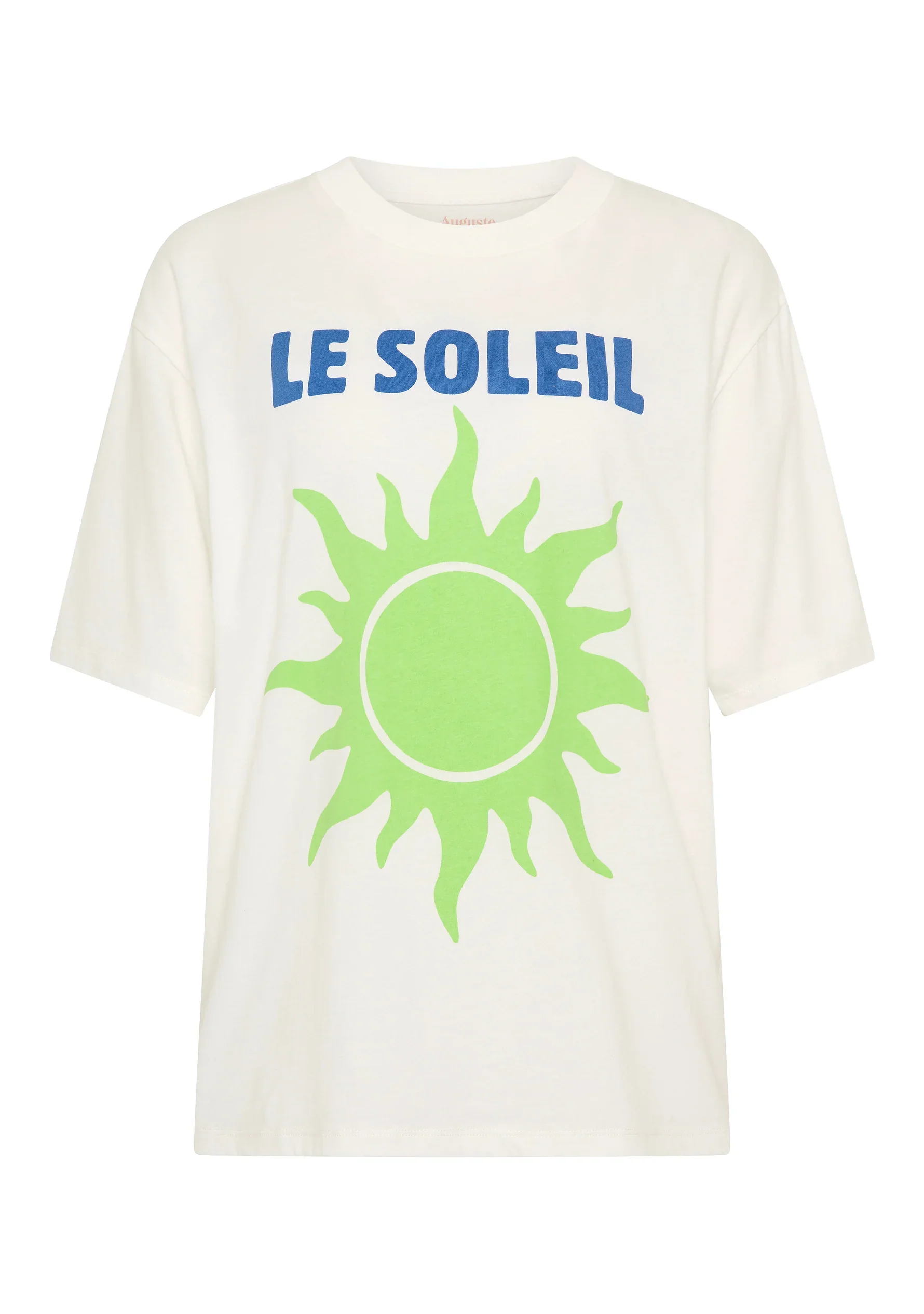 AUGUSTE THE LABEL Womens Le Soleil Boyfriend Tee in White - Image 4
