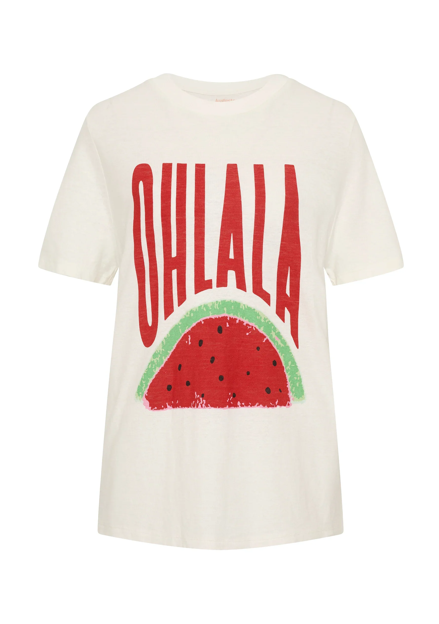 AUGUSTE THE LABEL Womens Oh La La Classic Tee in White - Image 4