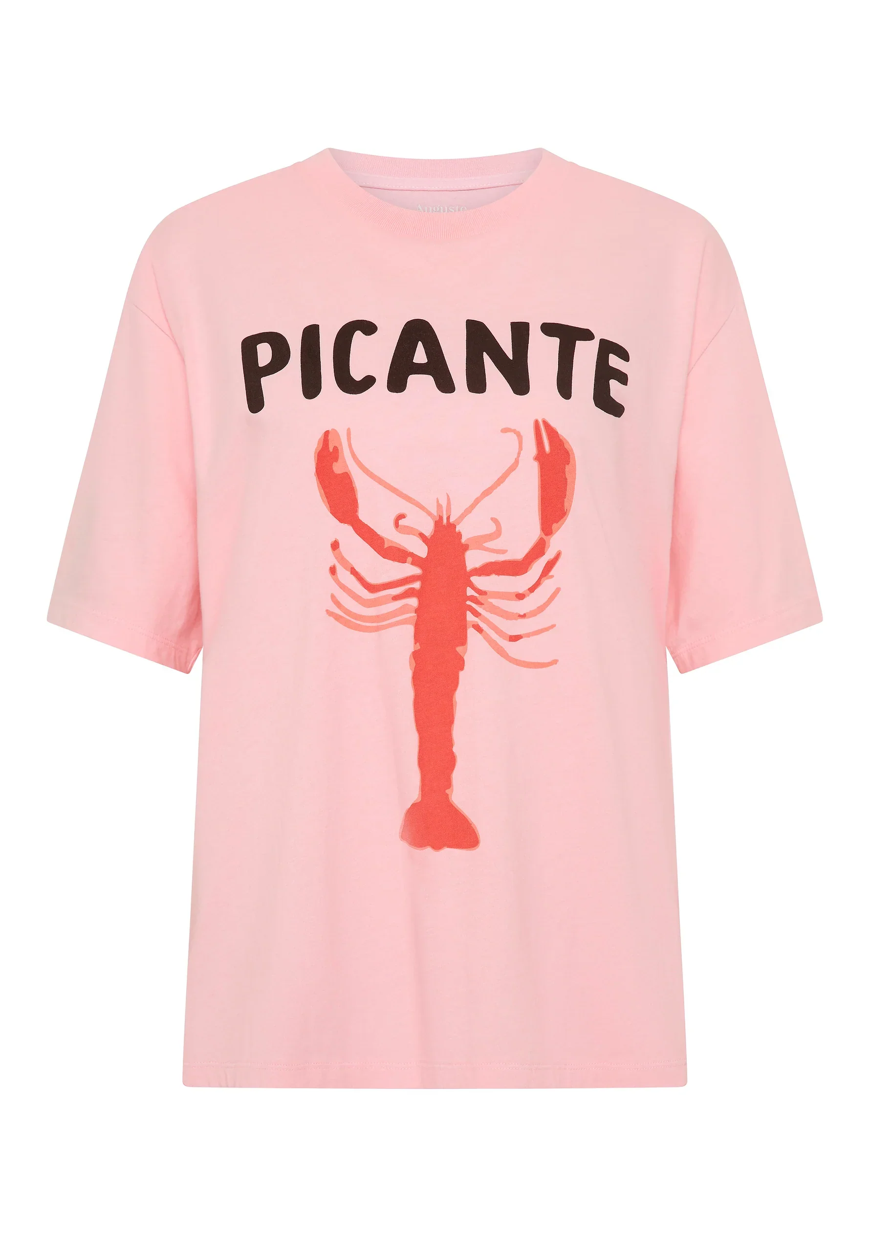 AUGUSTE THE LABEL Womens Picante Boyfriend Tee in Pink - Image 5